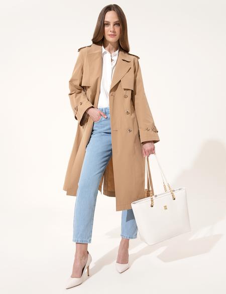 Beyaz Omuz Çantası - 50260514004