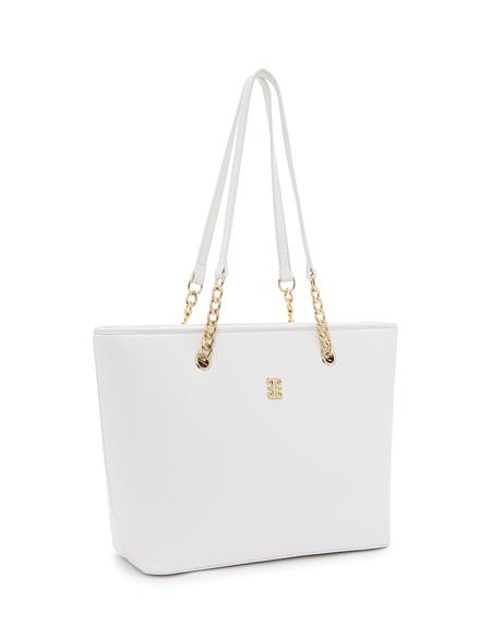 Beyaz Omuz Çantası - 50260514004