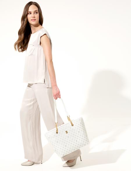 Beyaz Omuz Çantası - 50260513004