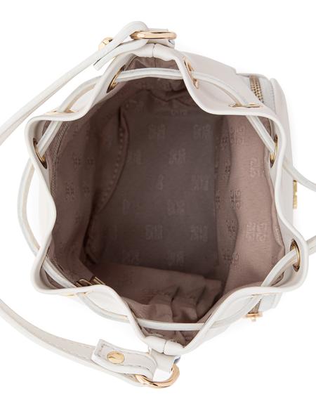 Beyaz Büzgülü Çanta - 50260523004