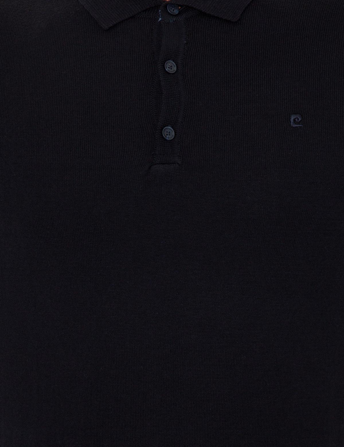 Lacivert Slim Fit Polo Yaka Basic Triko Kazak - 50248550018