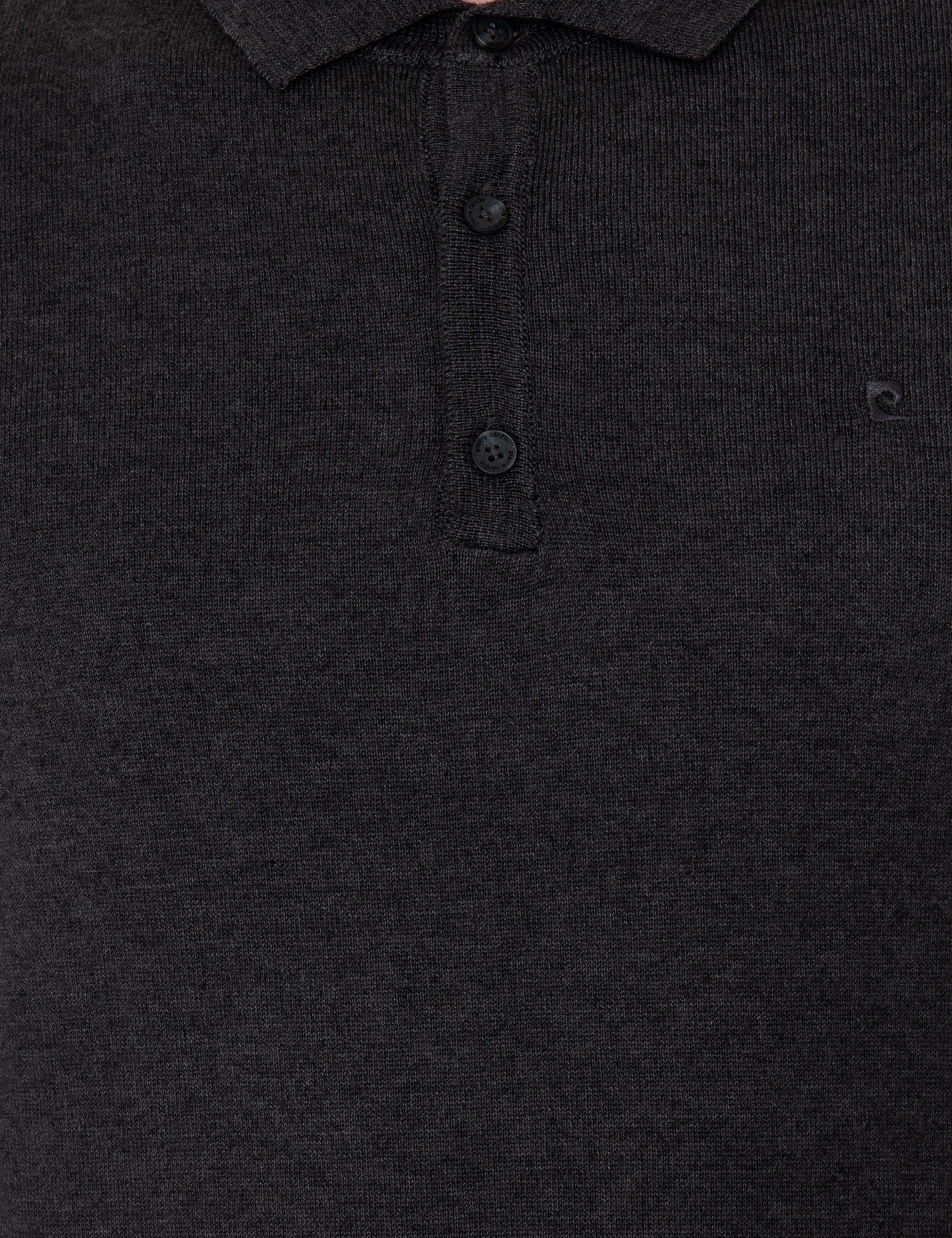 Antrasit Melanj Slim Fit Basic Kazak - Image 6