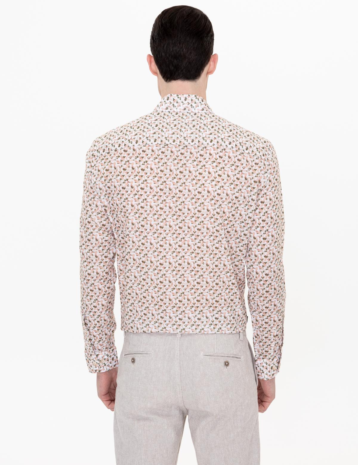 Haki Regular Fit Uzun Kollu Gömlek - 50248485017