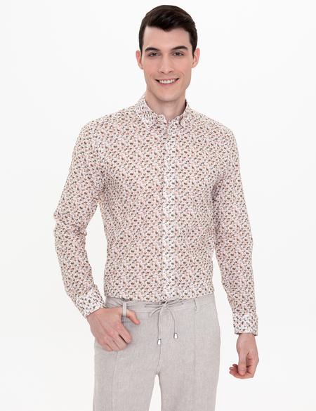 Haki Regular Fit Uzun Kollu Gömlek - 50248485017