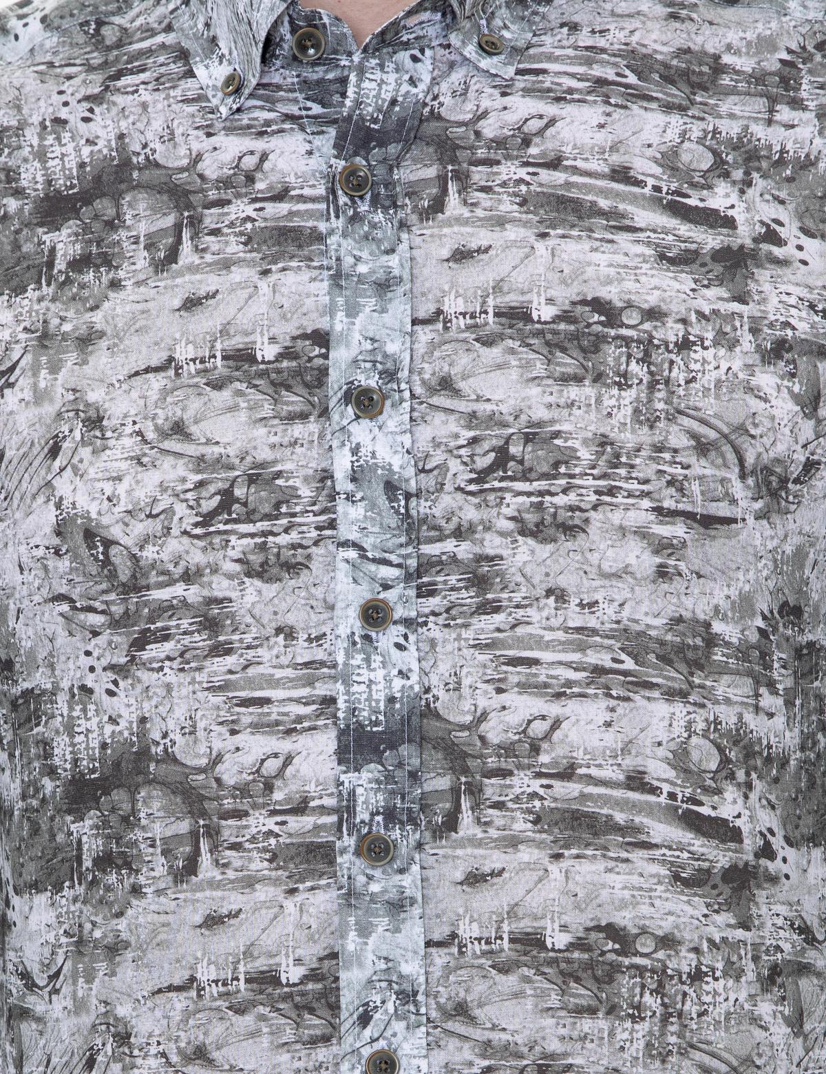 Haki Slim Fit Uzun Kollu Gömlek - 50250957001