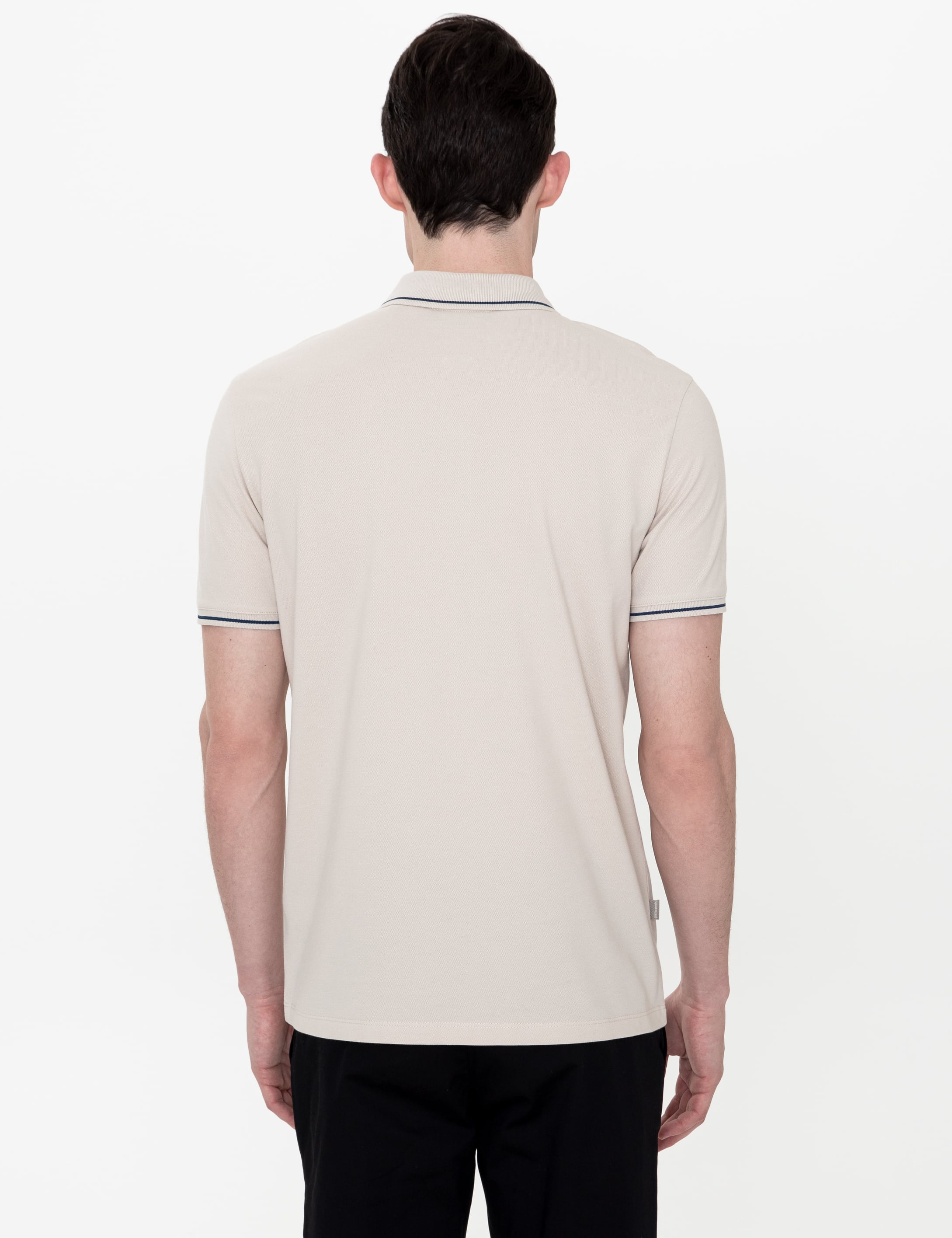 Taş Slim Fit Polo Yaka Basic Tişört
