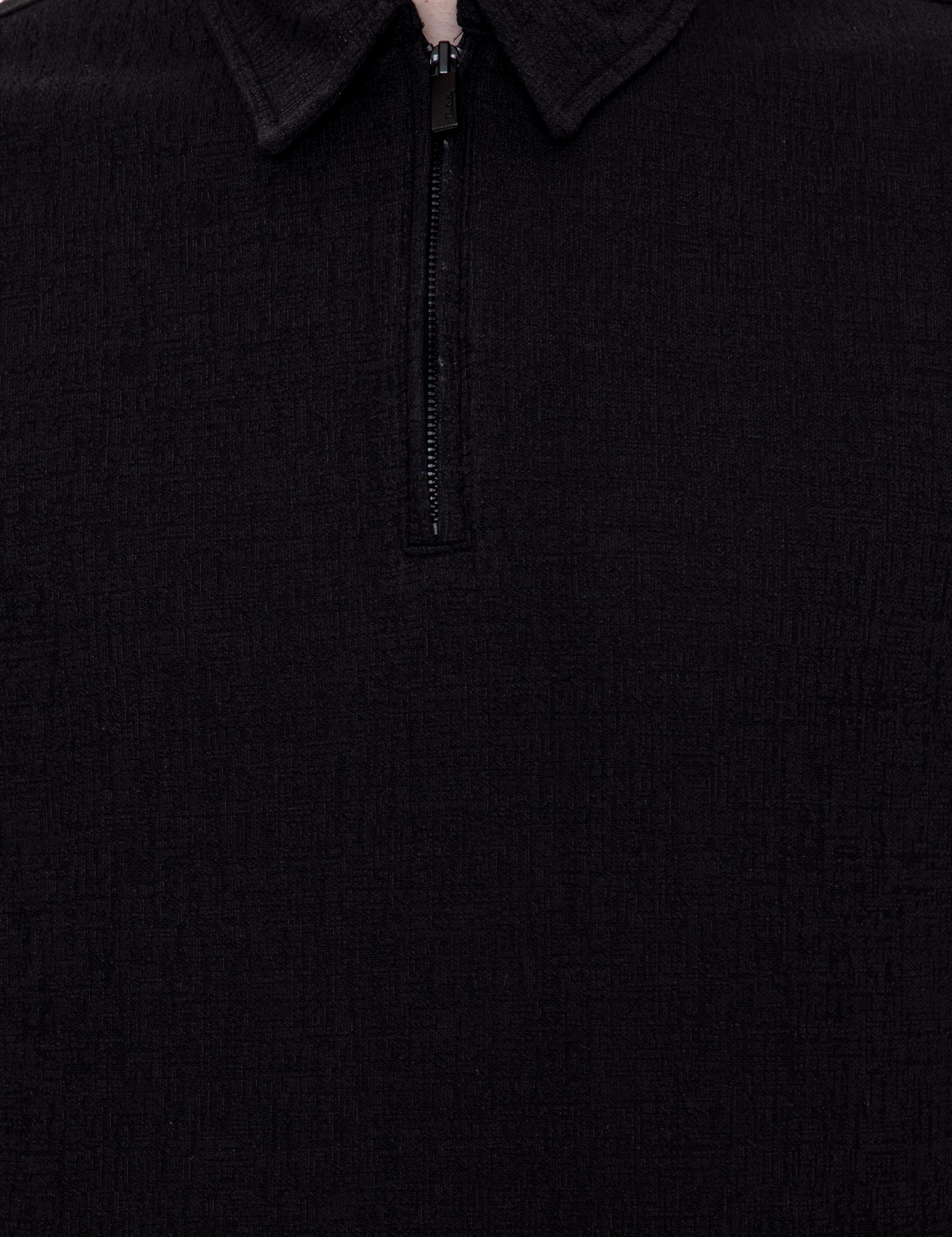 Siyah Slim Fit Polo Yaka Tişört