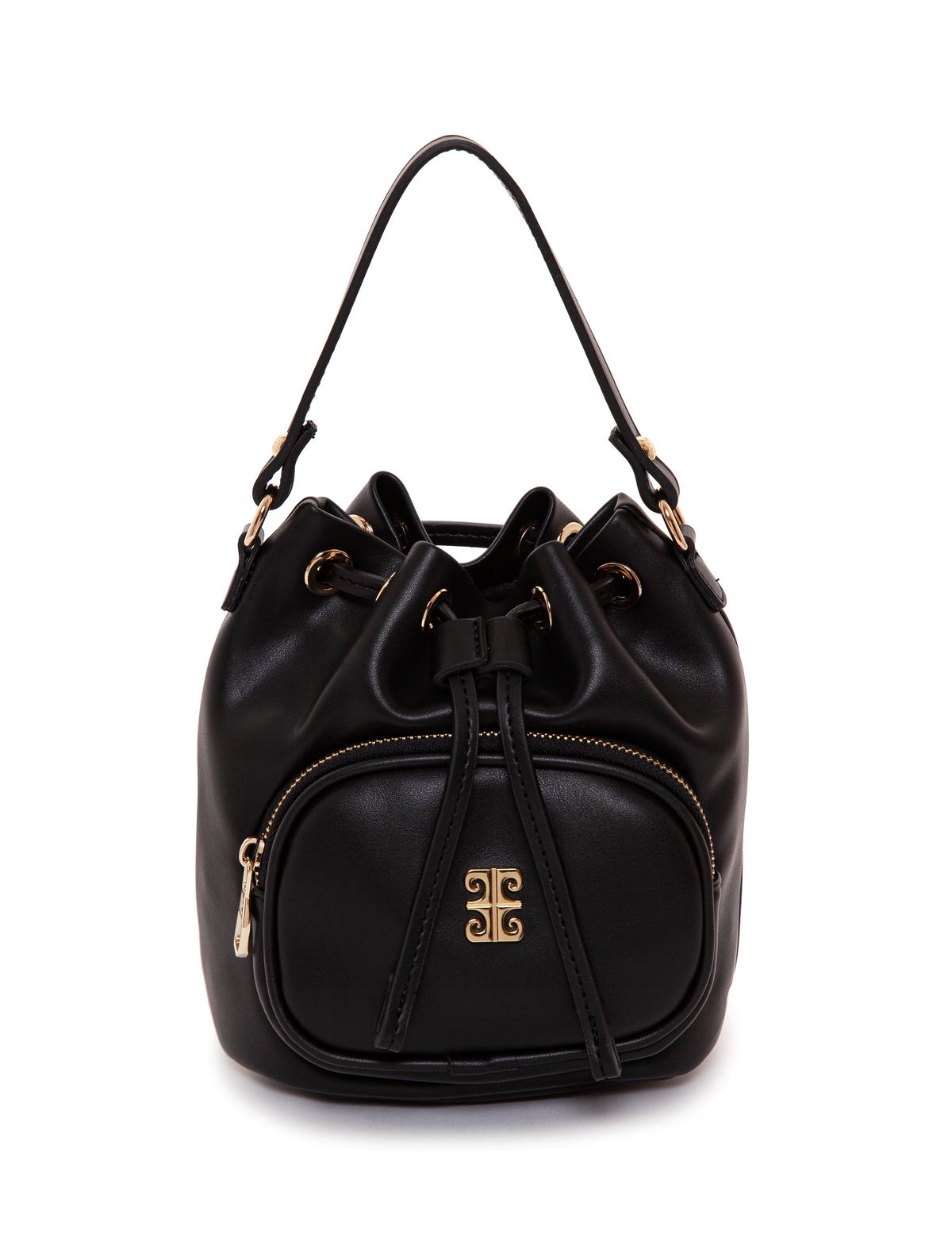 Siyah Büzgülü Çanta - 50260523001