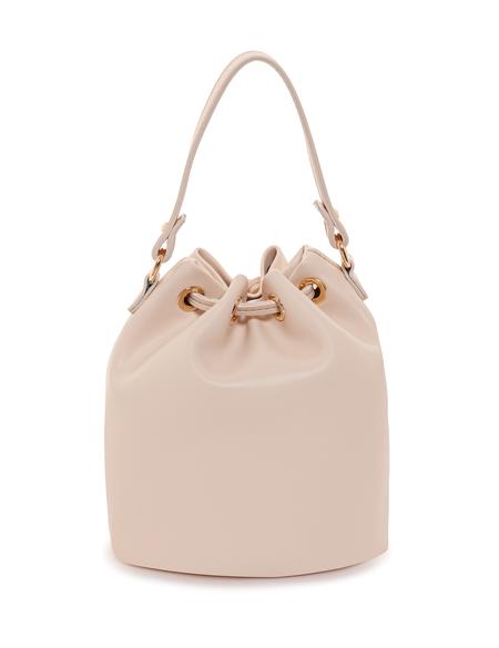 Bej Büzgülü Çanta - 50260523005