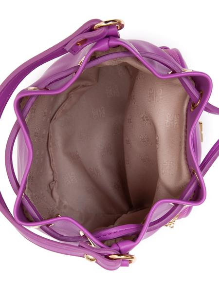 Menekşe Büzgülü Çanta - 50260523007