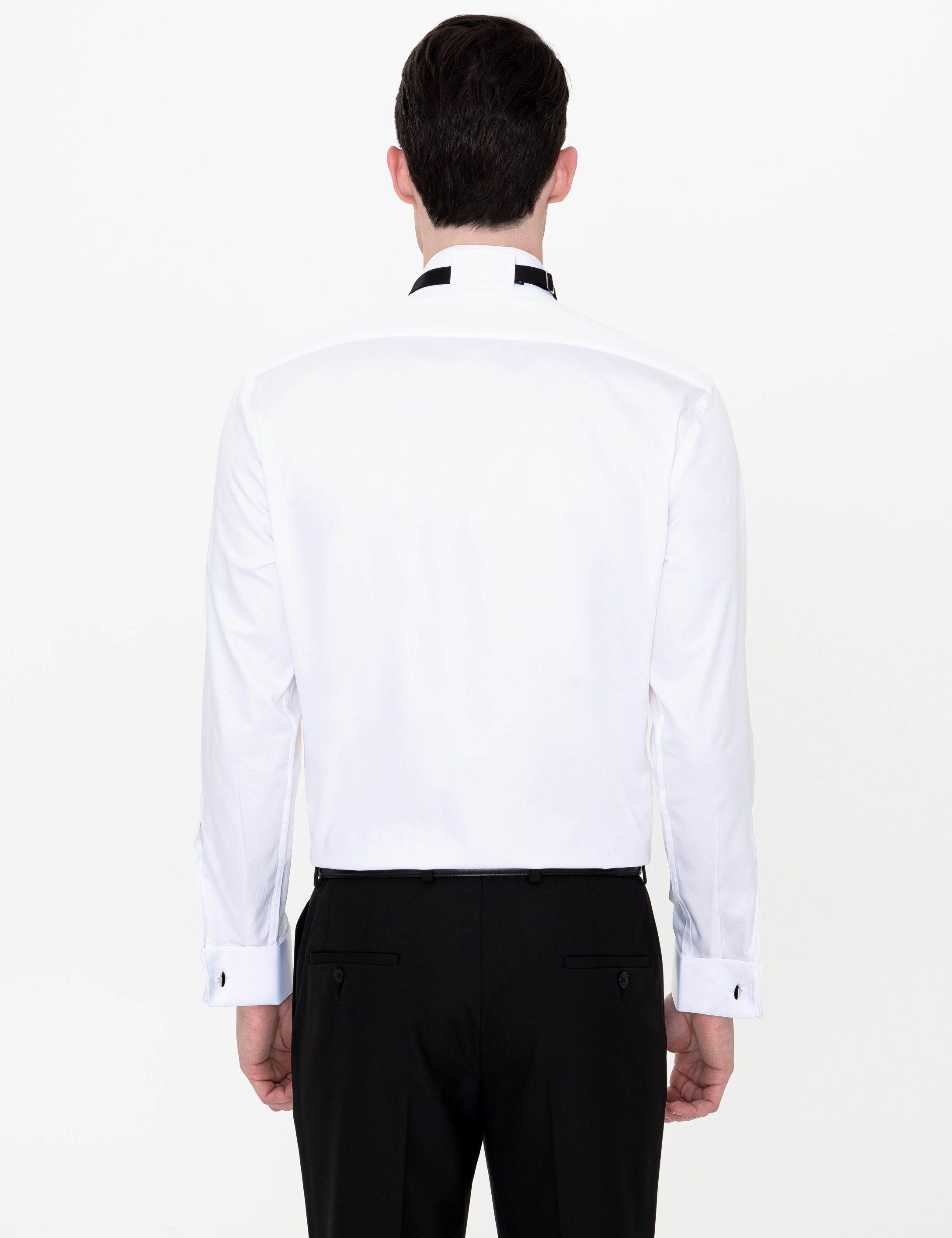 Pierre Cardin Beyaz Slim Fit Smokin Gömlek görsel 5