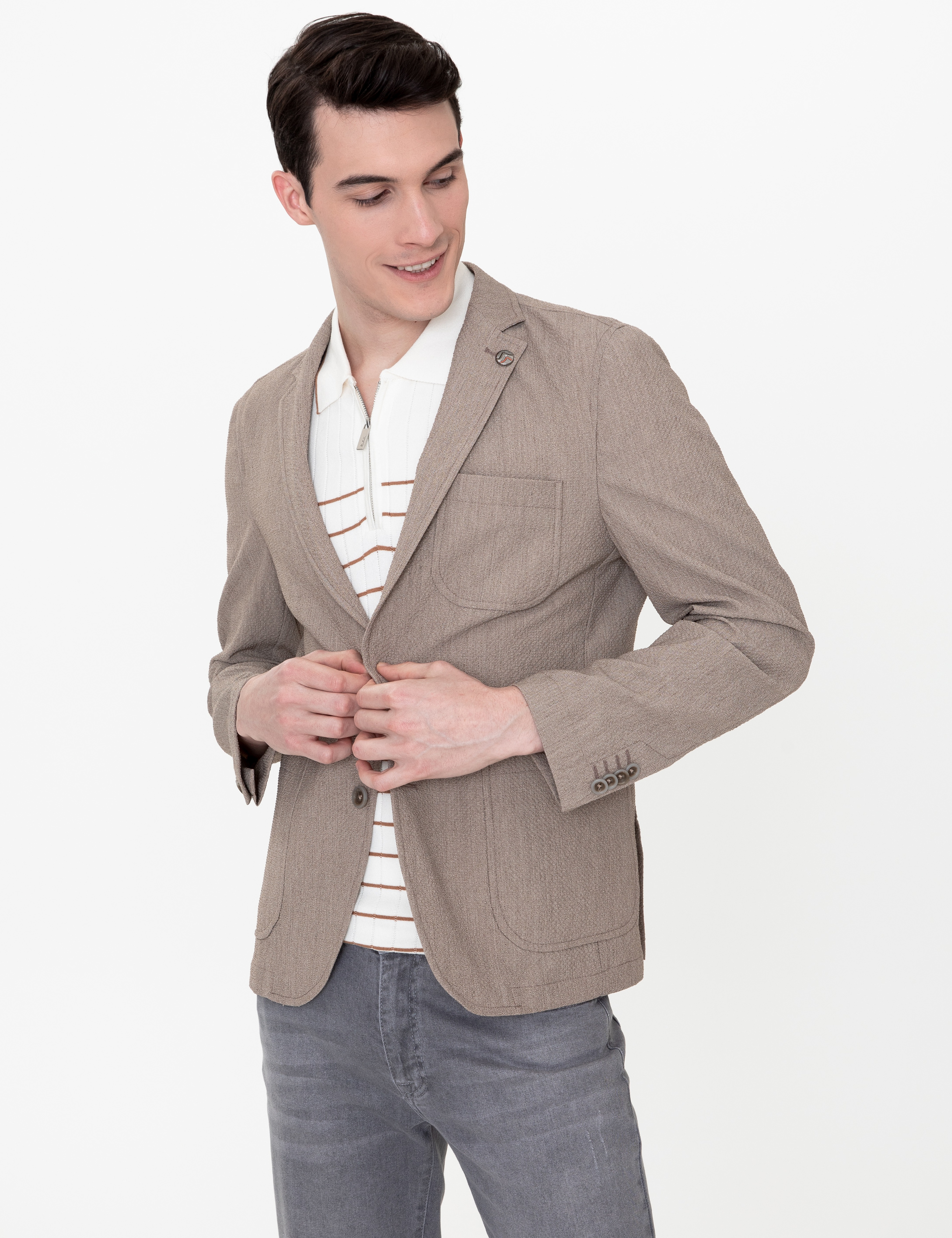 Vizon Ex. Slim Fit Ceket - Image 3