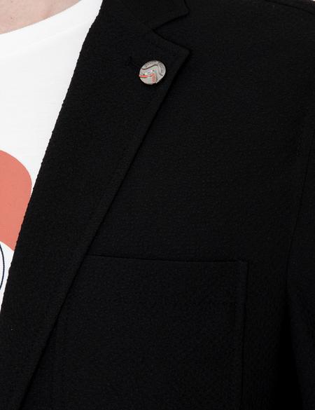 Siyah Ex. Slim Fit Ceket - 50247506056