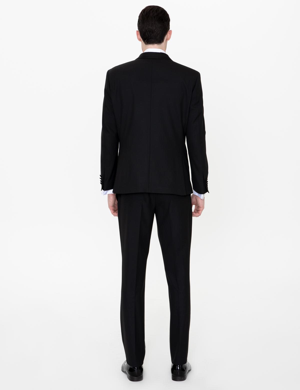 Siyah Yelekli Damatlık Smokin - 50253487005