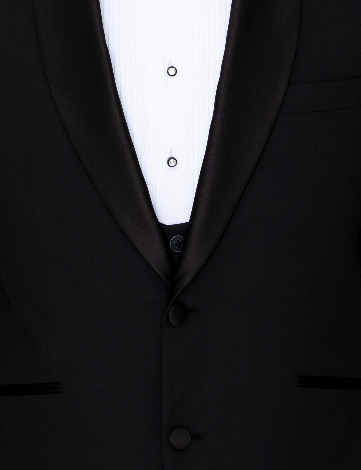 Siyah Yelekli Damatlık Smokin - 50253487005