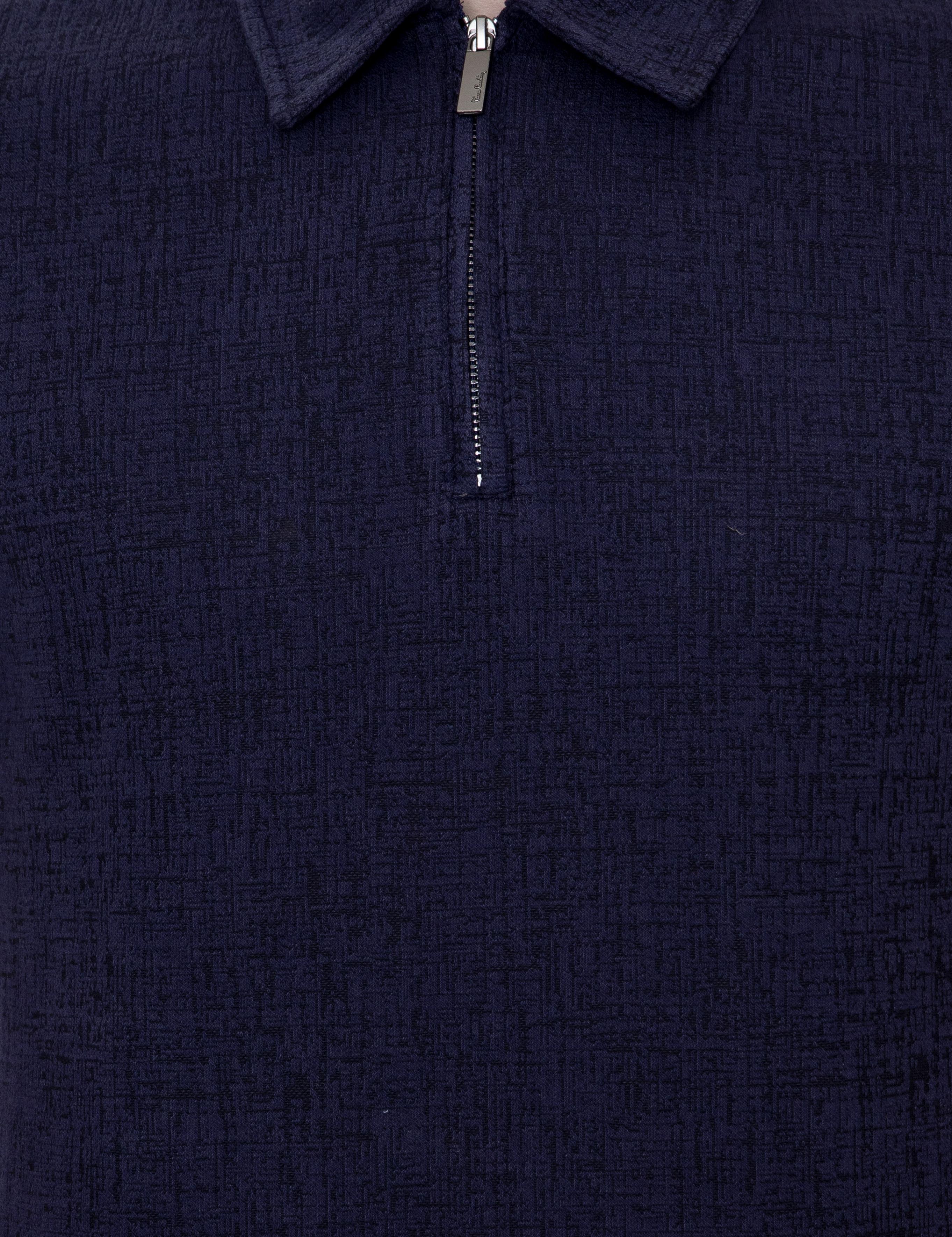 Lacivert Slim Fit Polo Yaka Tişört