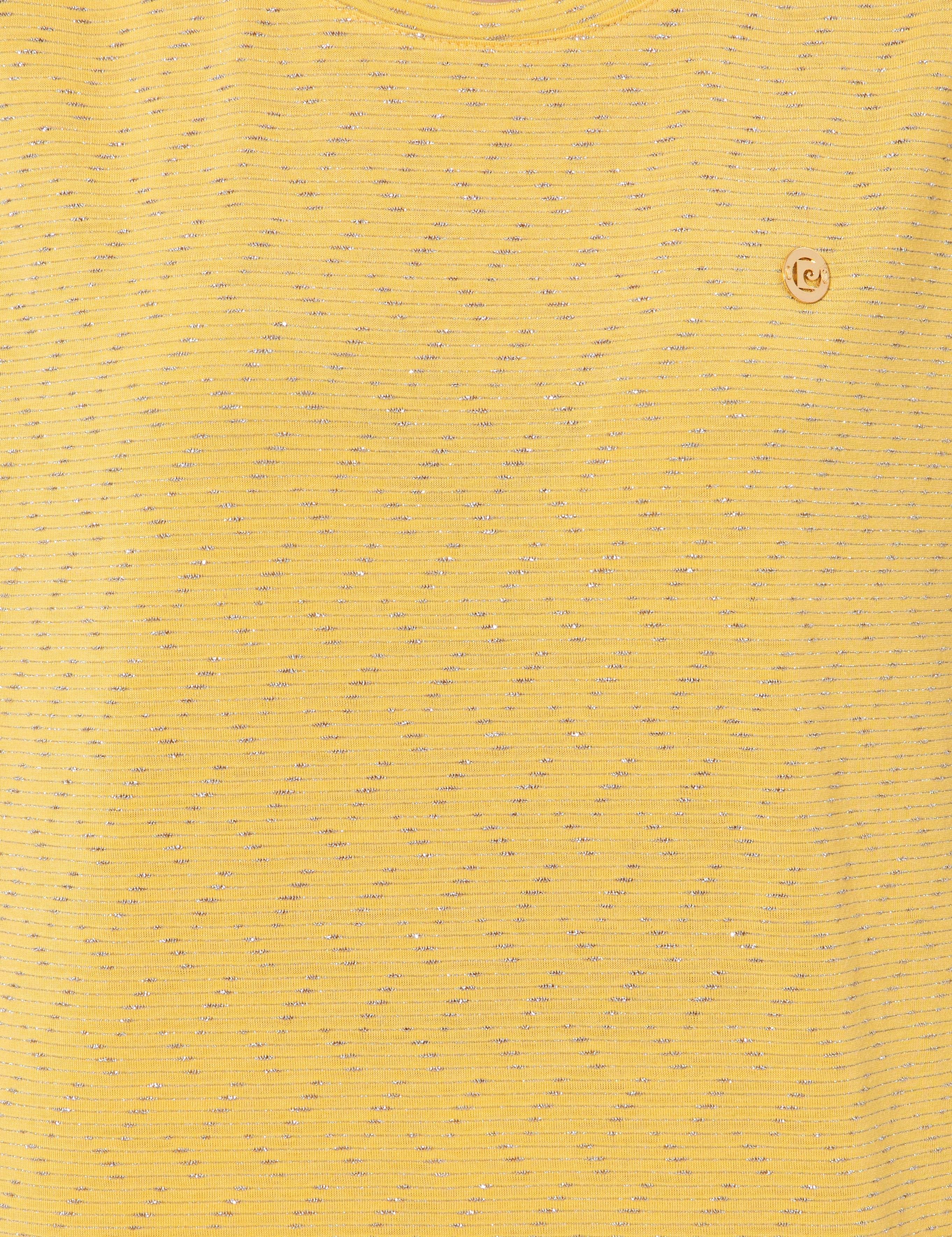 Sarı Comfort Fit Tişört