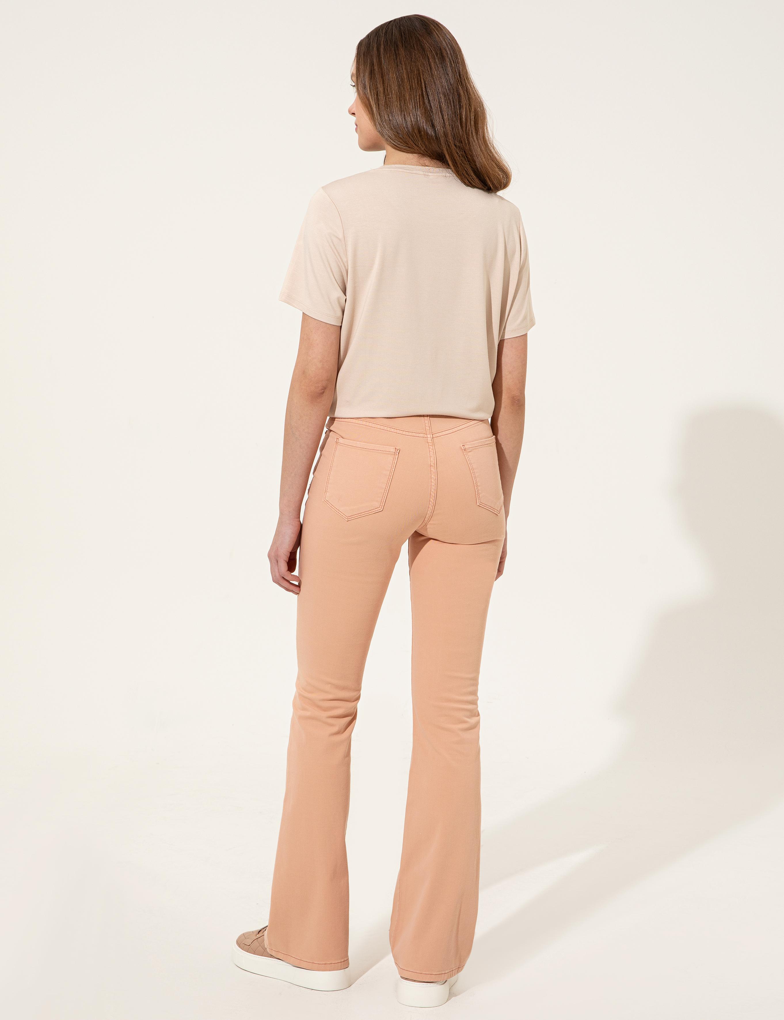 Pudra Skinny Flare Jean Pantolon