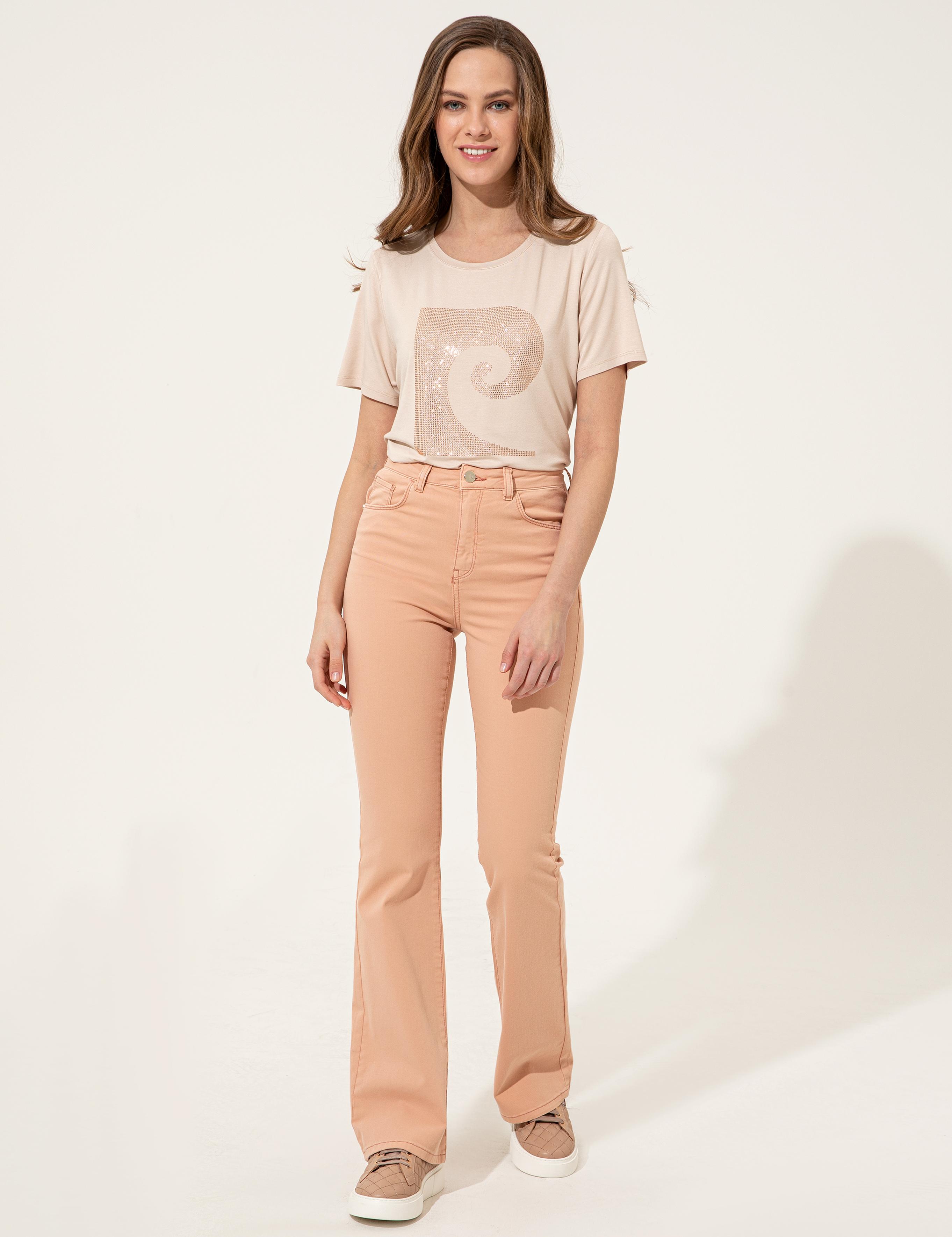Pudra Skinny Flare Jean Pantolon