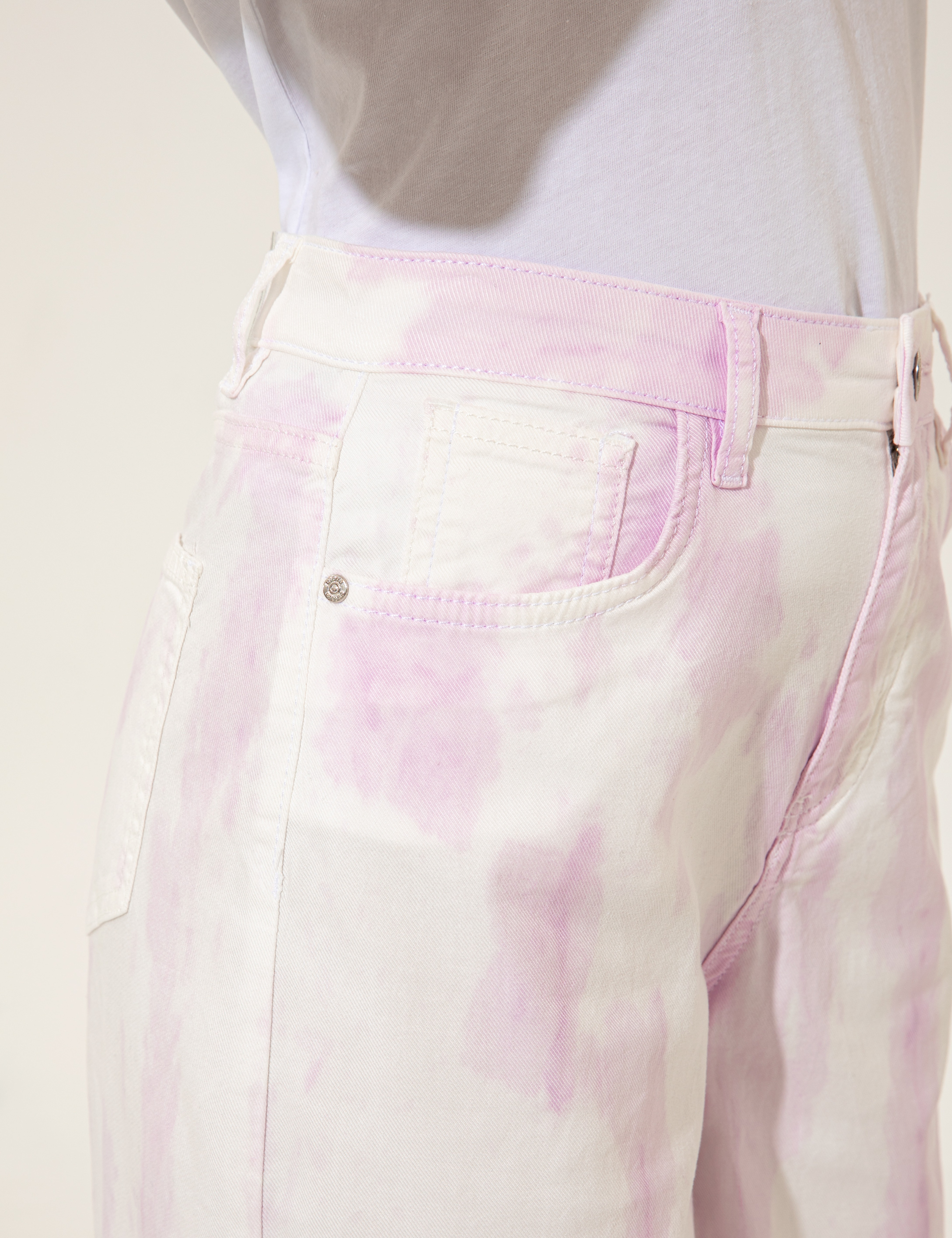 Lila Denim Pantolon - Image 6