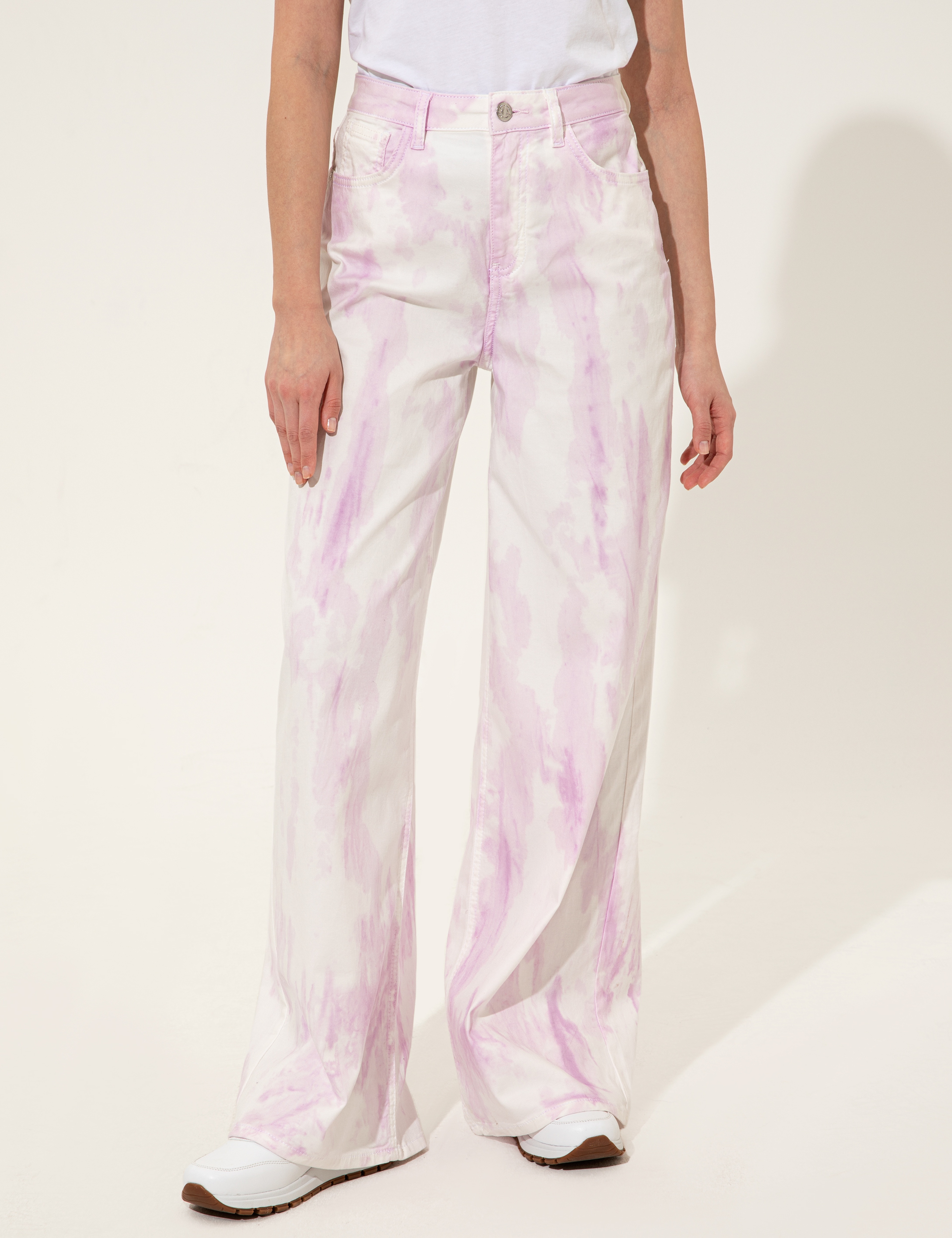 Lila Denim Pantolon - Image 2