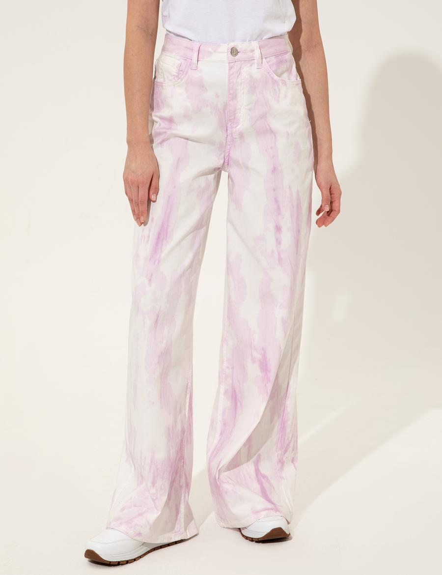 Lila Denim Pantolon