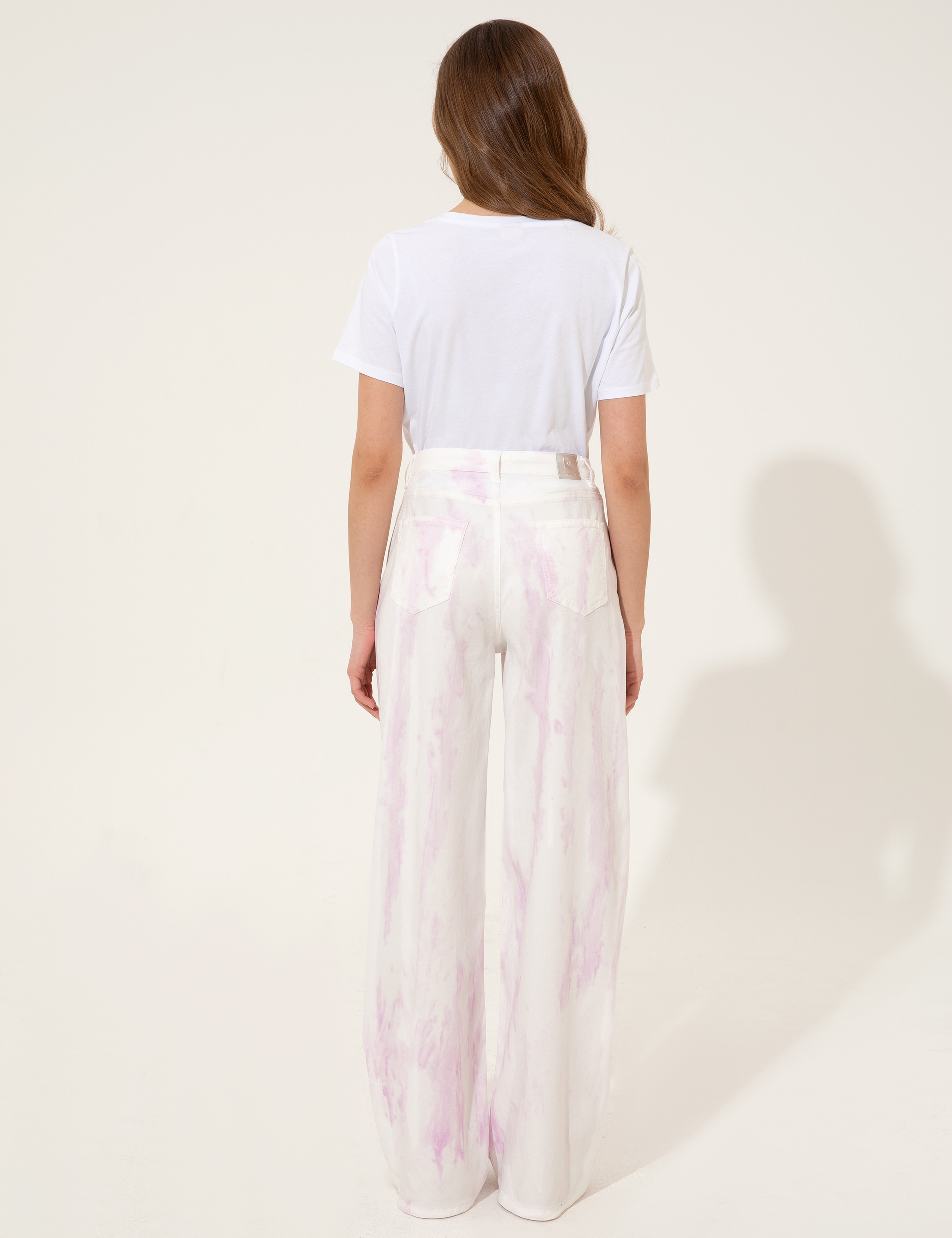 Lila Denim Pantolon