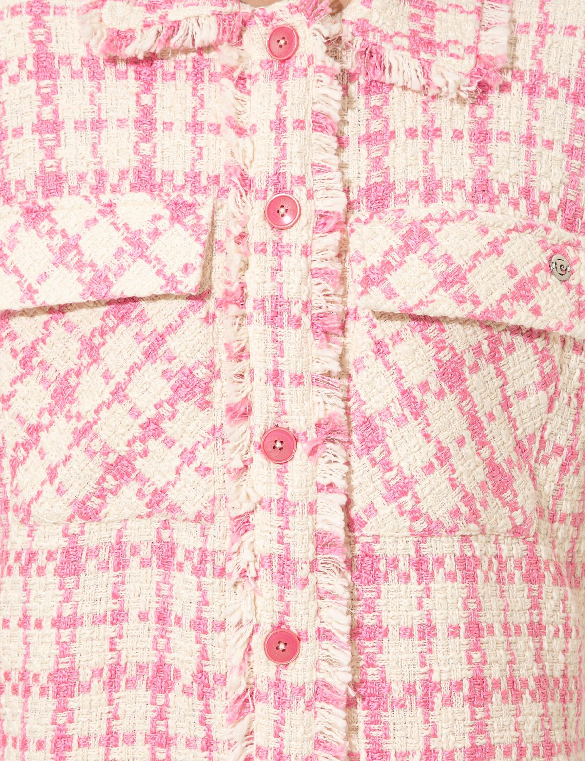 Pembe Comfort Fit Uzun Kollu Gömlek - 50247248011