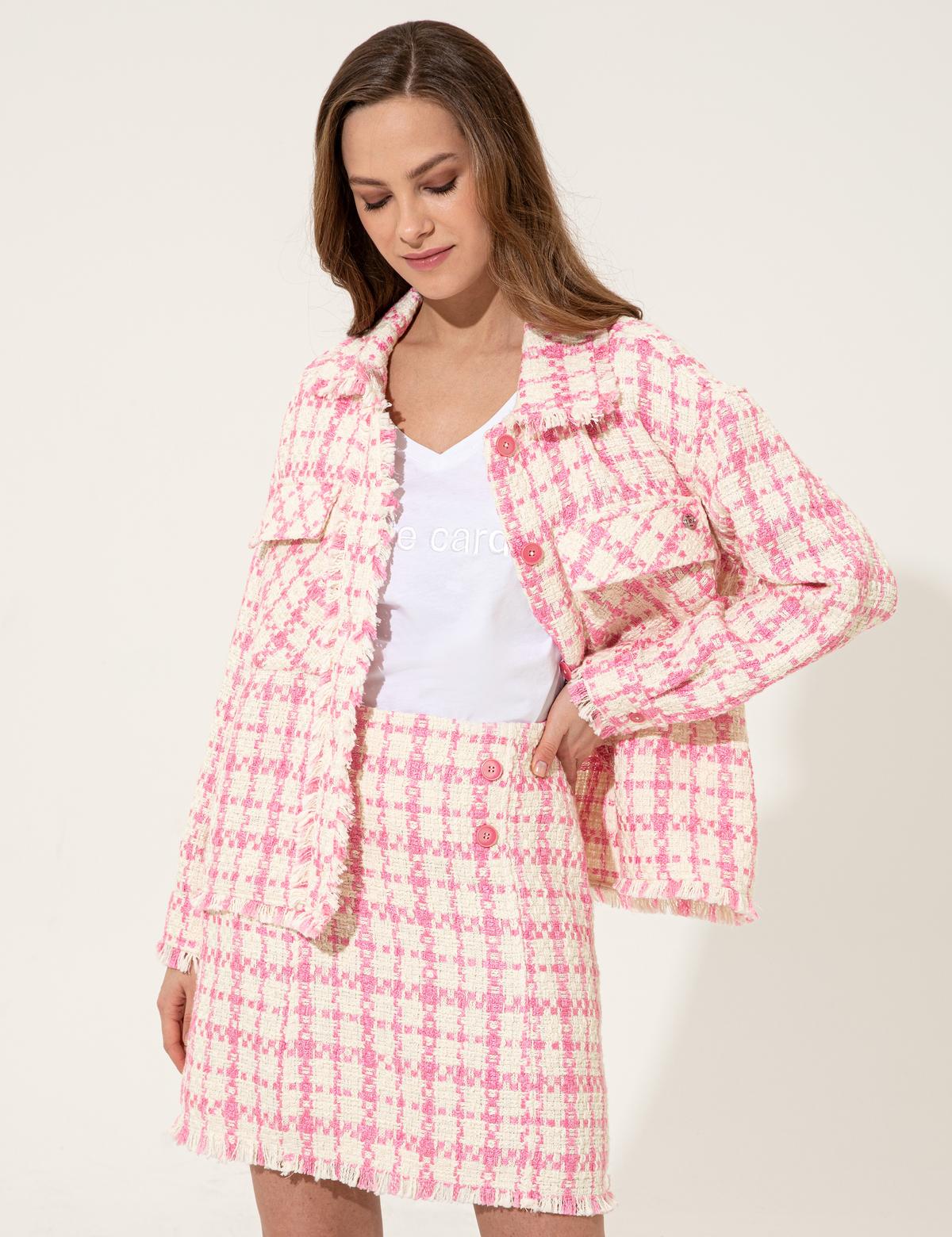 Pembe Comfort Fit Uzun Kollu Gömlek - 50247248011