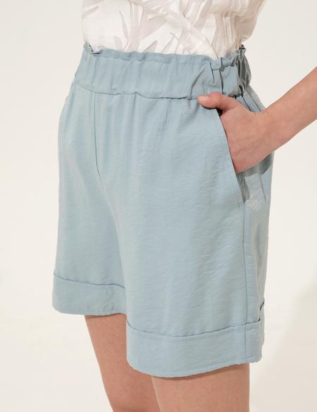 Mint Yüksek Bel Bermuda Şort - 50247876027