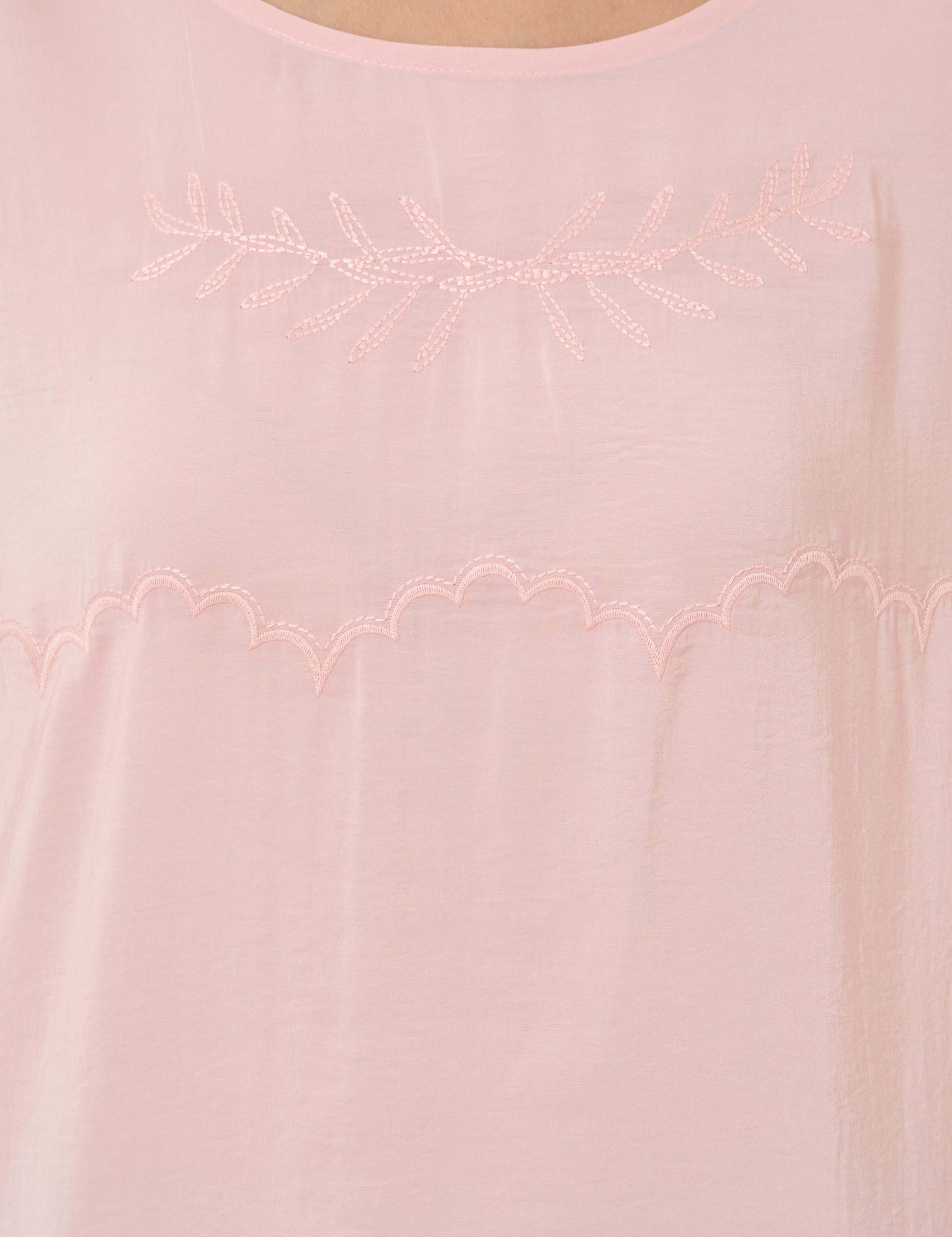 Pembe Regular Fit Bluz - Image 6