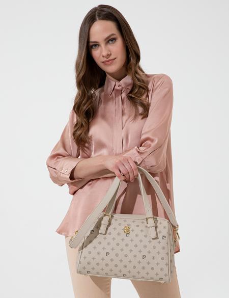 Bej Omuz Çantası - 50260589005