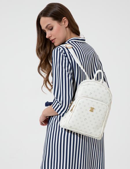 Beyaz Sırt Çantası - 50260607005