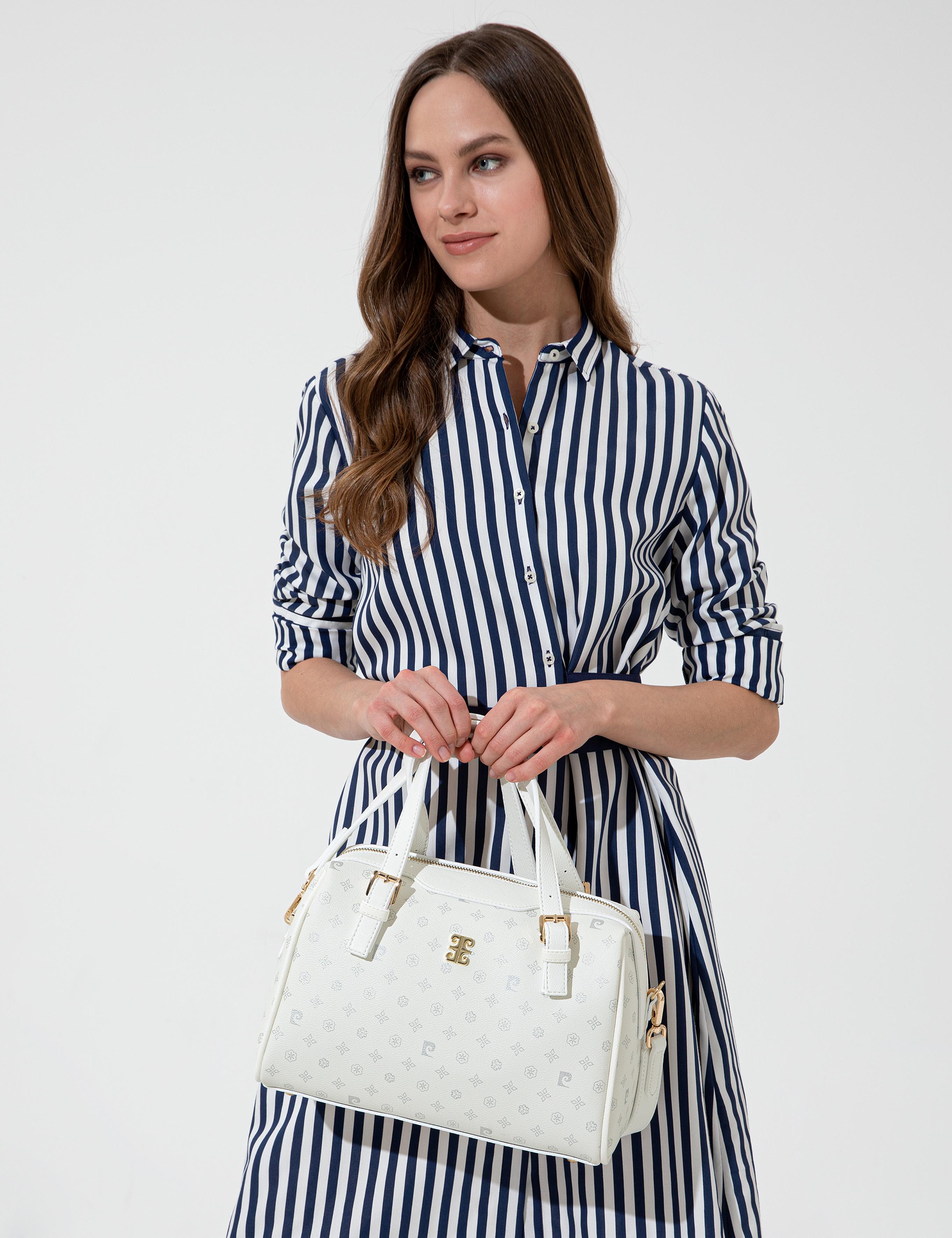 Beyaz Omuz Çantası