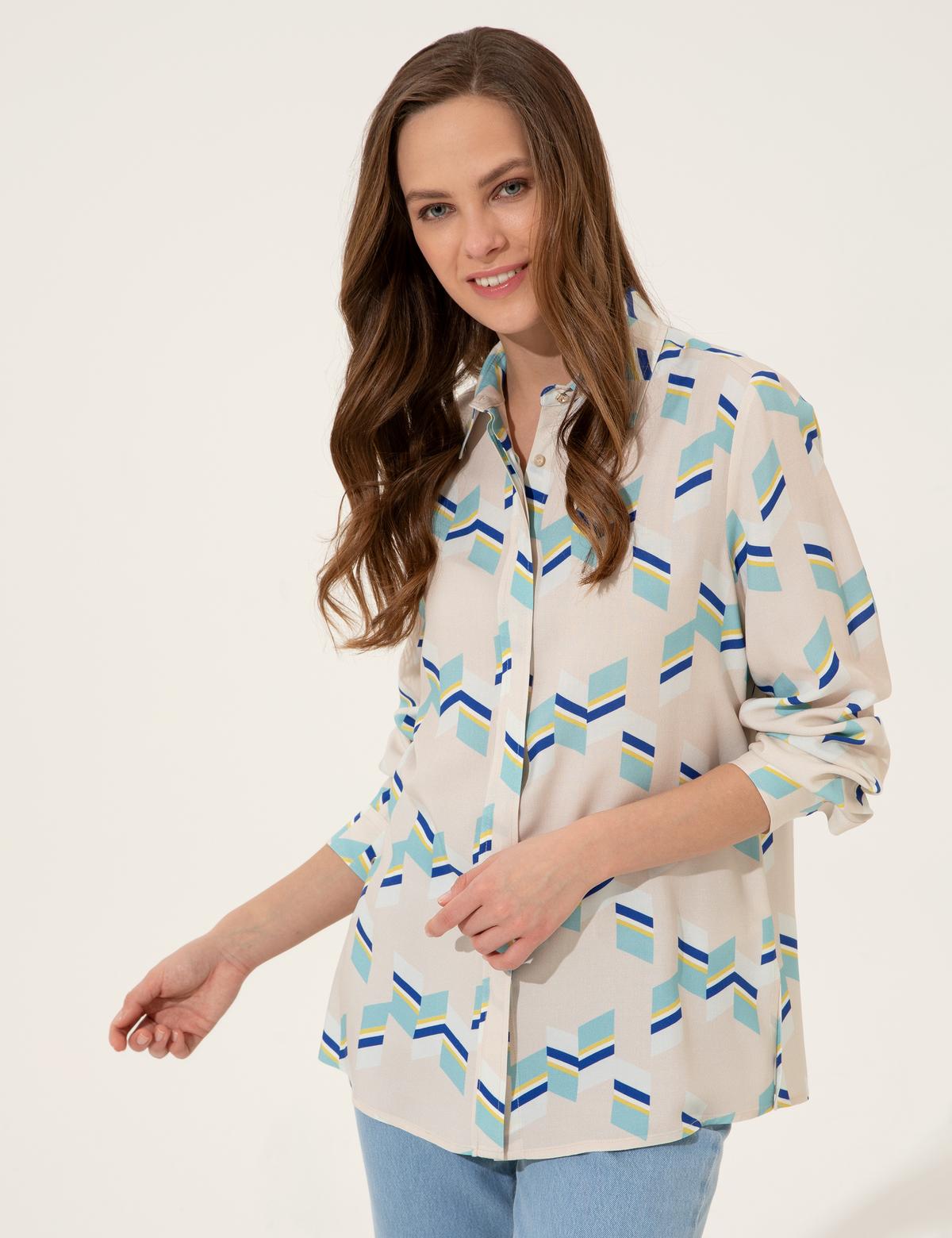 Mint Regular Fit Uzun Kollu Gömlek - 50247266006