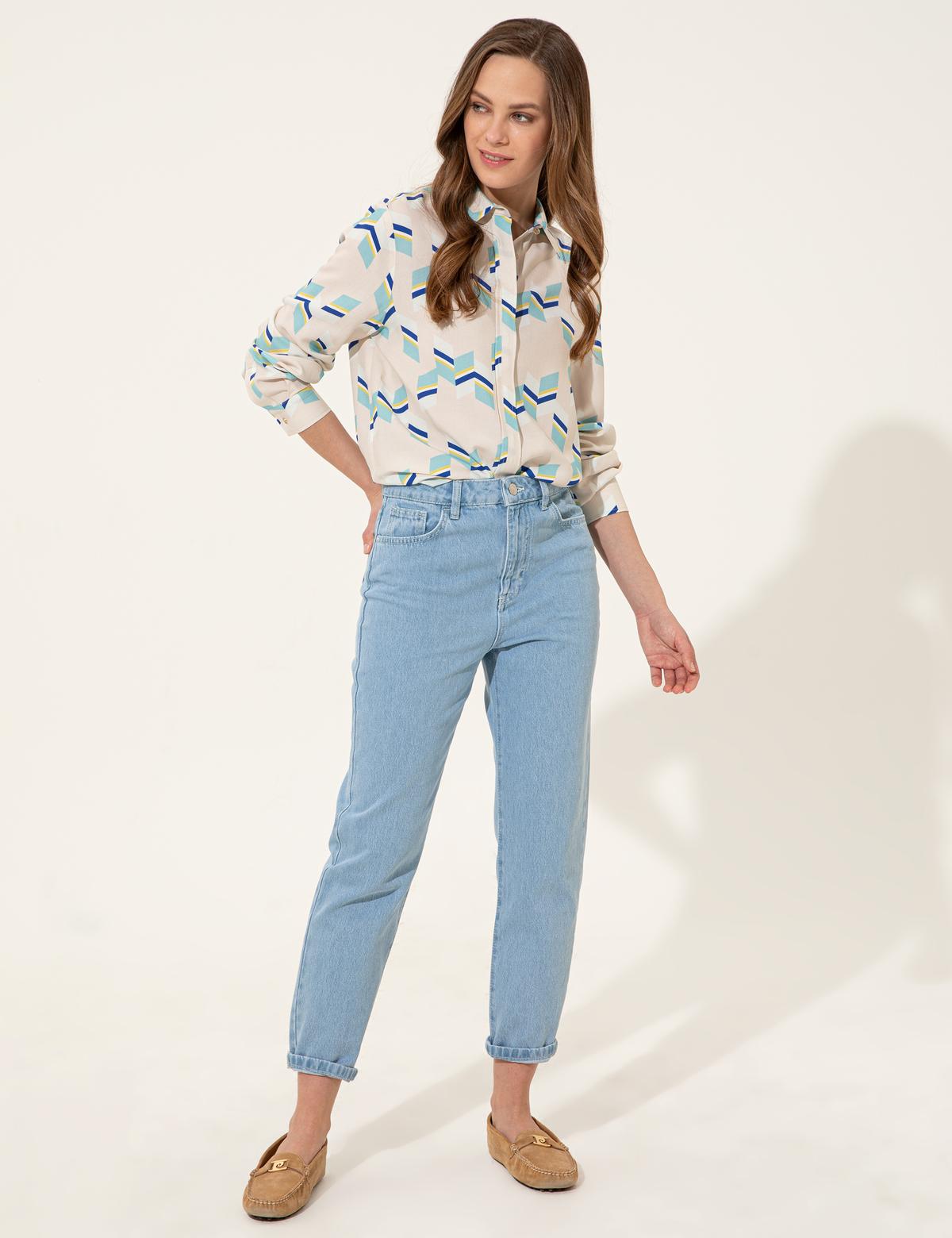 Mint Regular Fit Uzun Kollu Gömlek - 50247266006