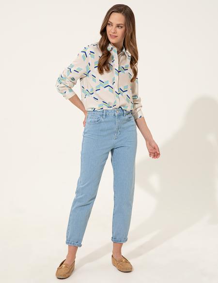 Mint Regular Fit Uzun Kollu Gömlek - 50247266006