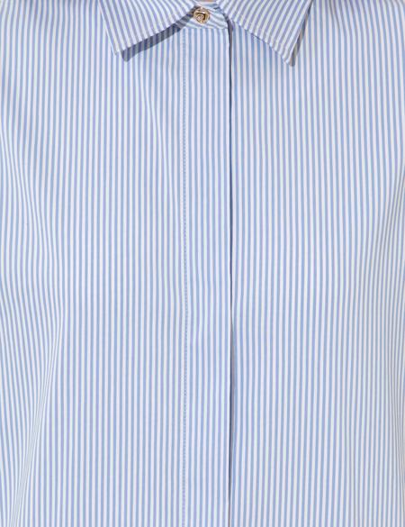 Mavi Oversize Uzun Kollu Gömlek - 50246387001