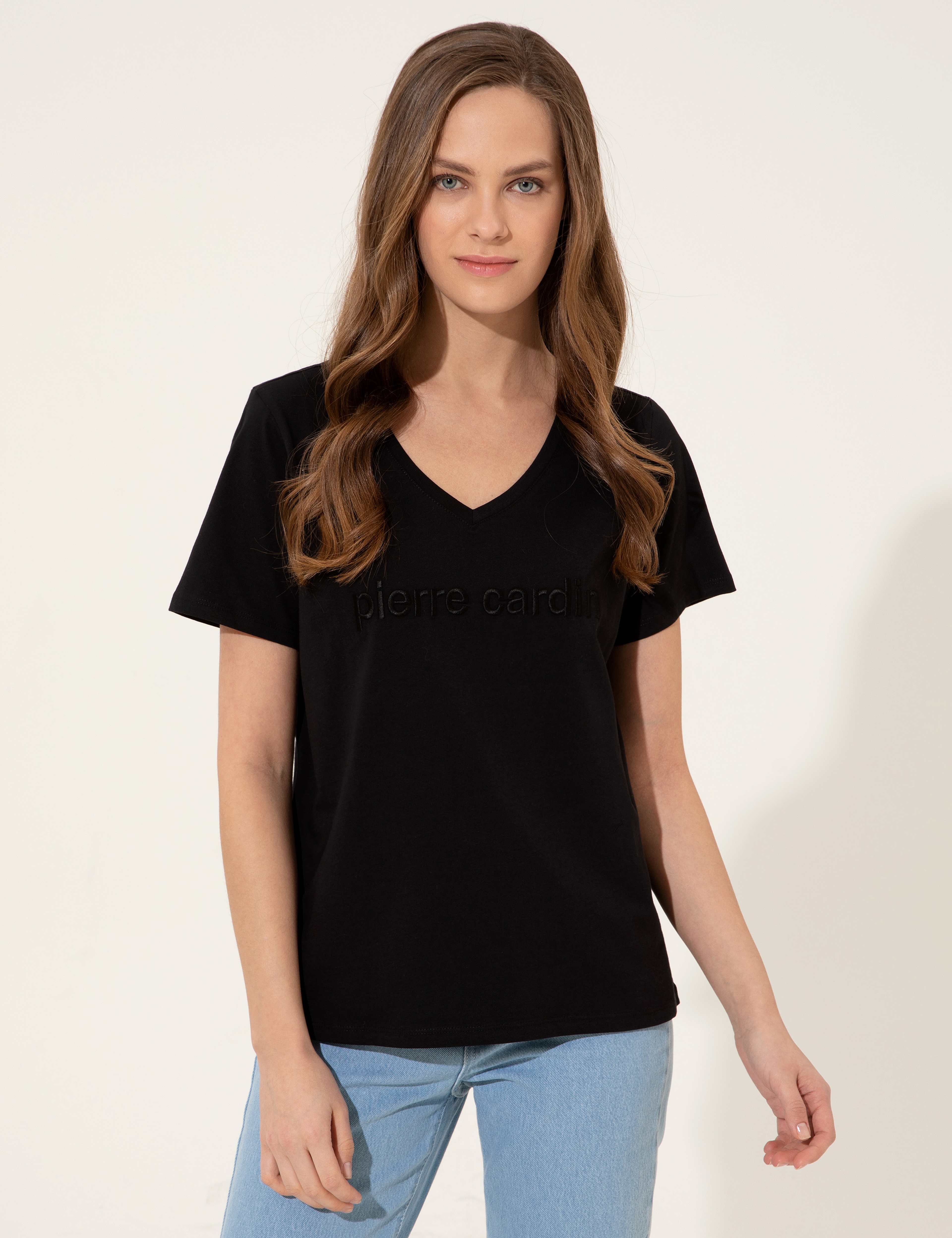 Siyah Regular Fit Tişört - Image 3
