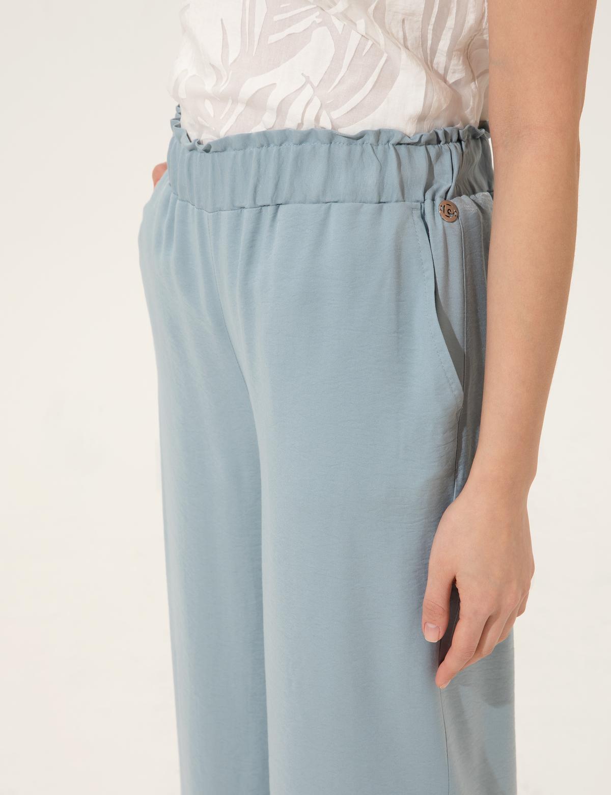 Mint Dad Fit Kanvas Pantolon - 50246188002