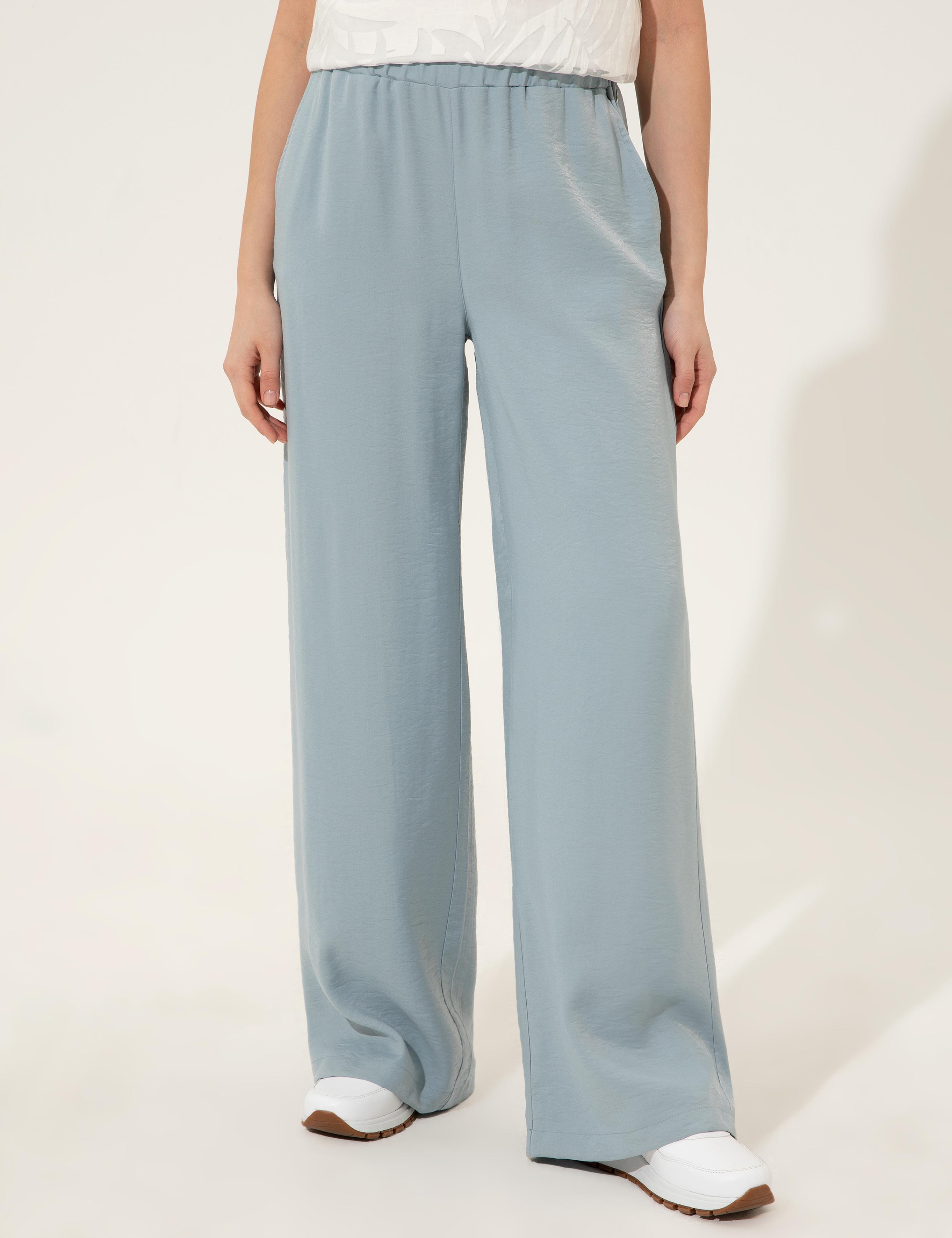 Mint Dad Fit Kanvas Pantolon