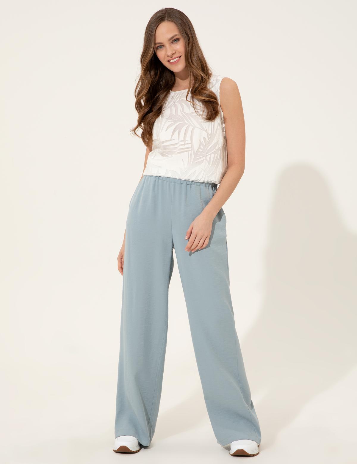 Mint Dad Fit Kanvas Pantolon - 50246188002