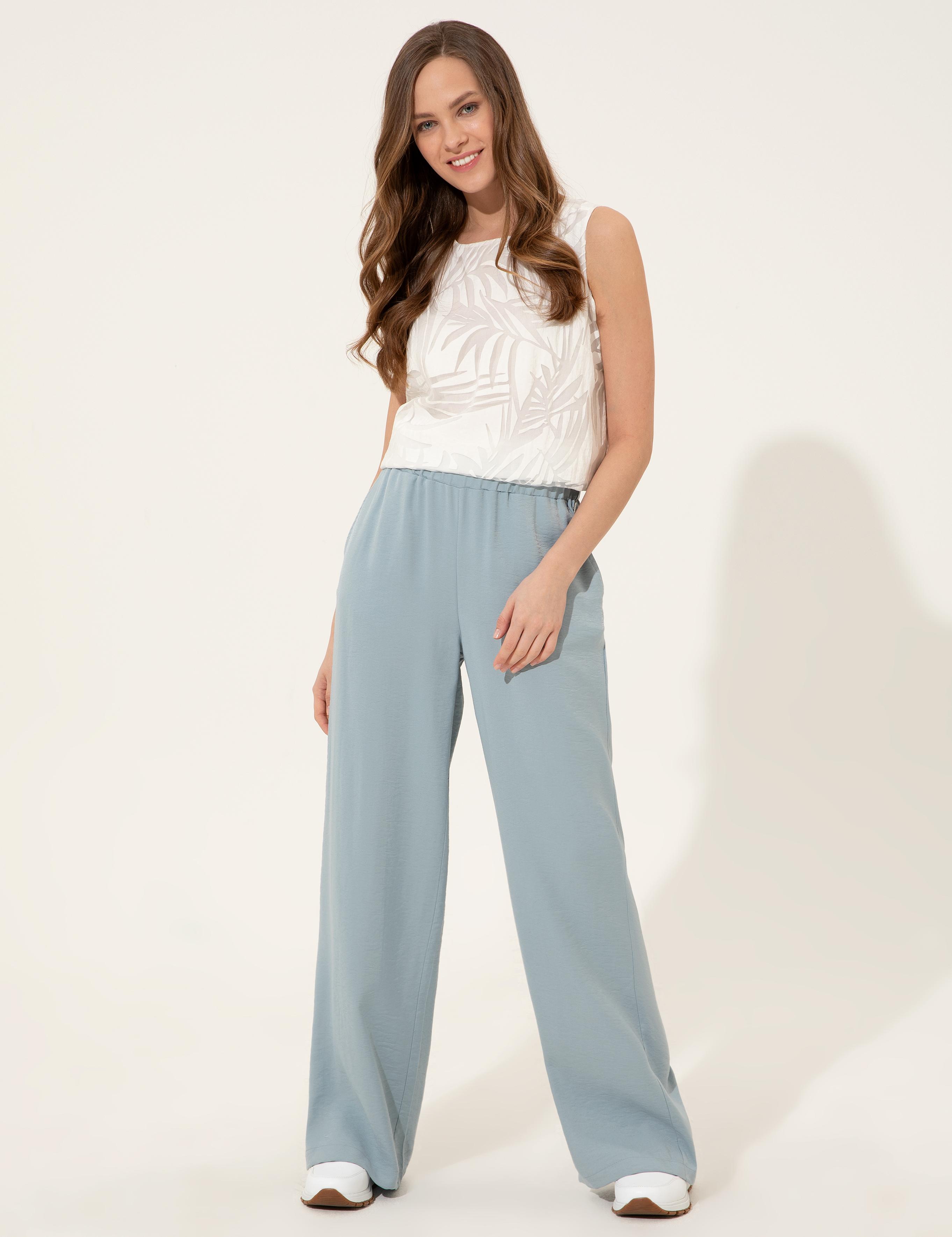 Mint Dad Fit Kanvas Pantolon