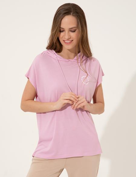 Lila Regular Fit Tişört - 50252191001