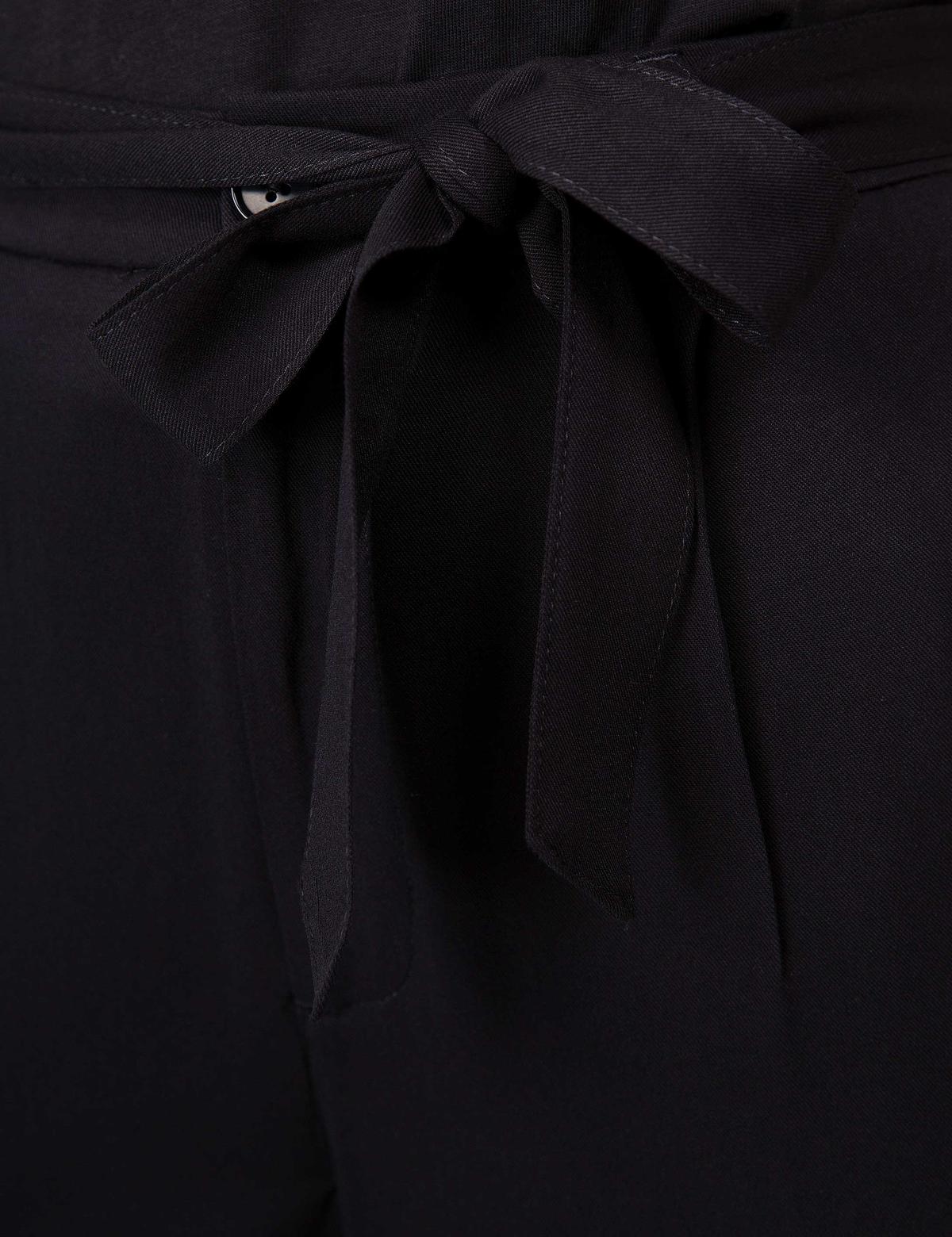 Siyah Carrot Fit Kumaş Pantolon - 50202845005