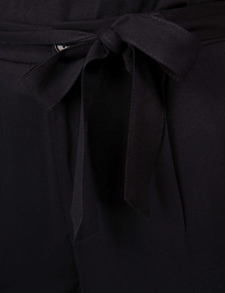 Siyah Carrot Fit Kumaş Pantolon - 50202845005