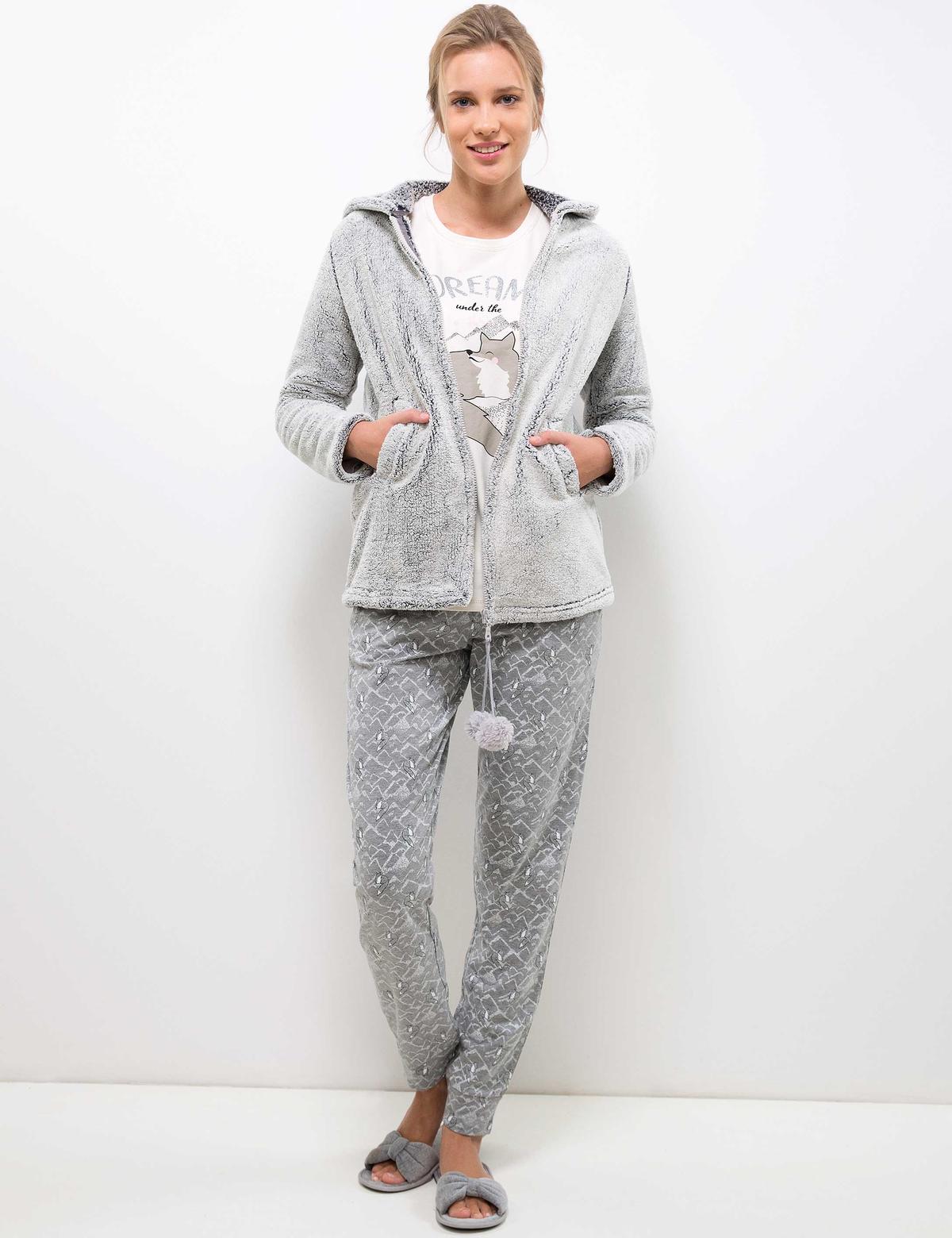 Beyaz Pijama Takımı