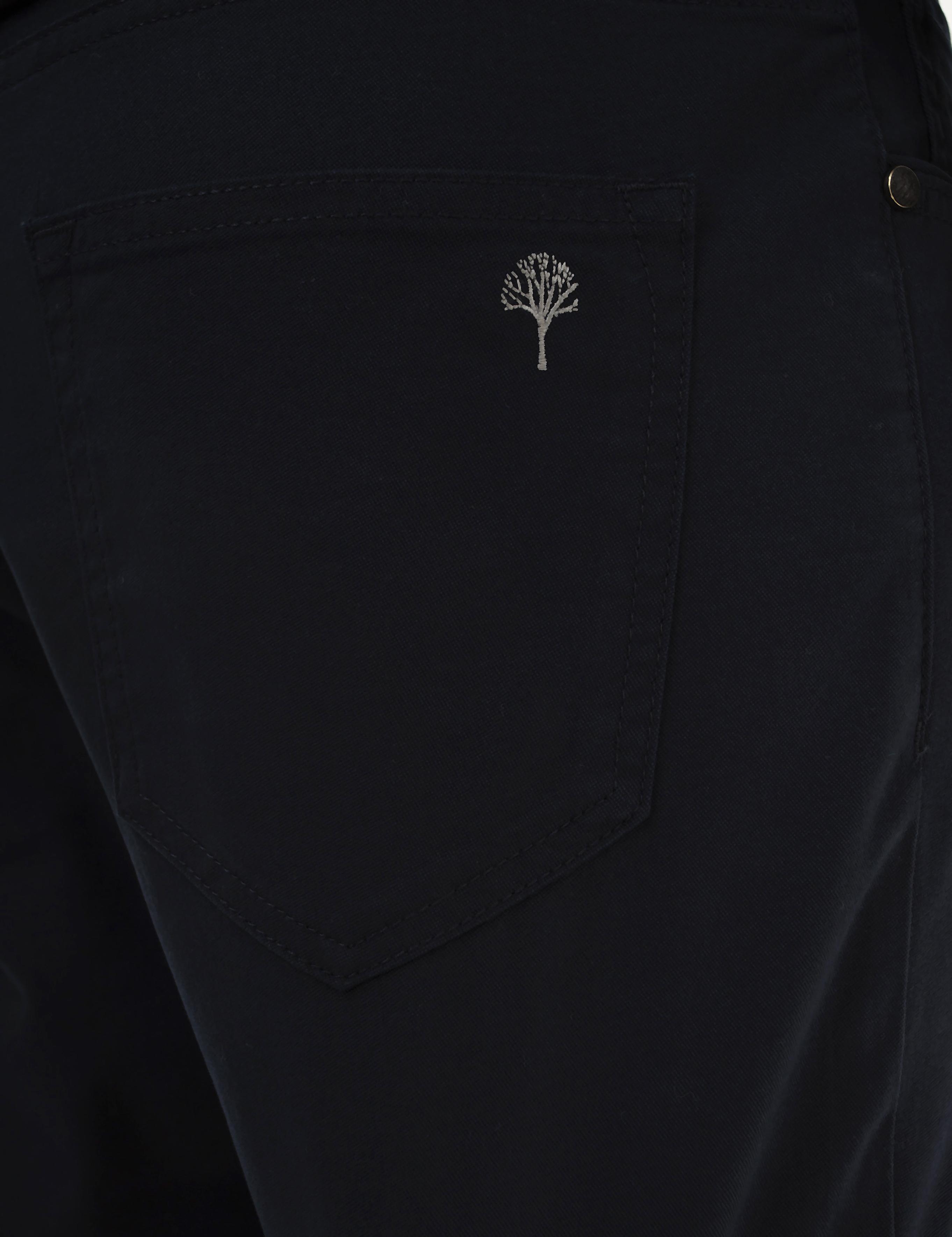 Lacivert Slim Fit Chino Pantolon