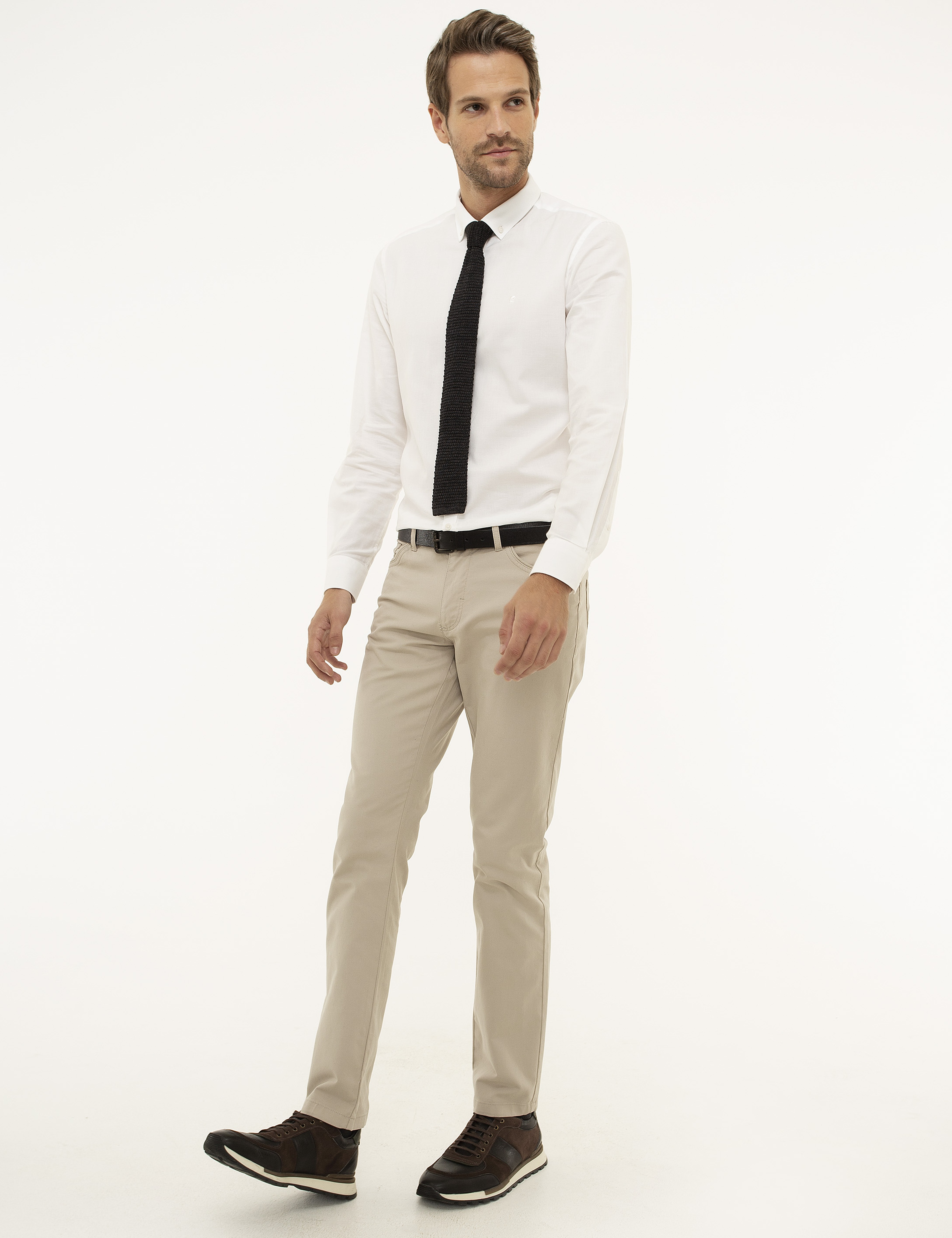 Taş Slim Fit Chino Pantolon