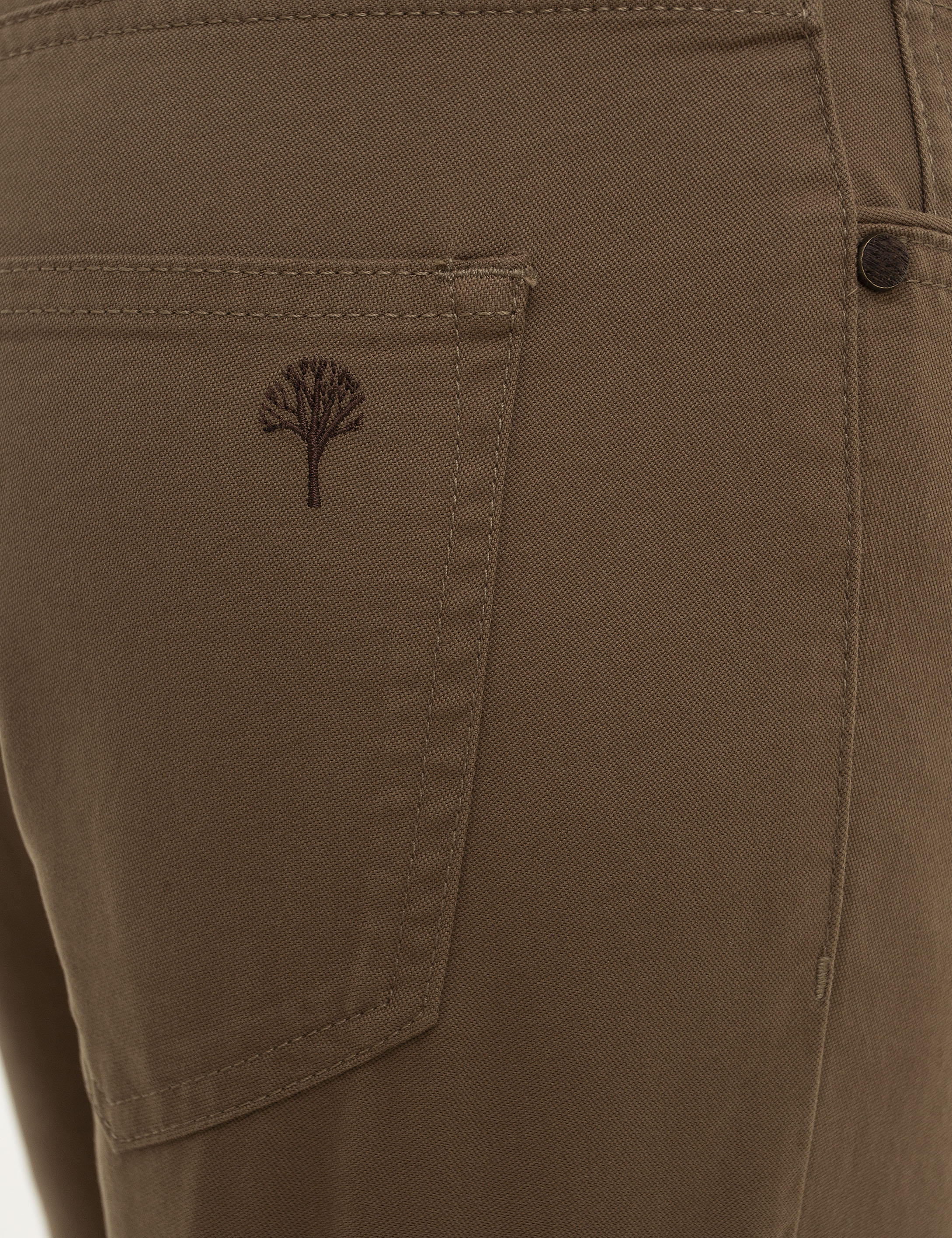 Açık Kahverengi Slim Fit Chino Pantolon